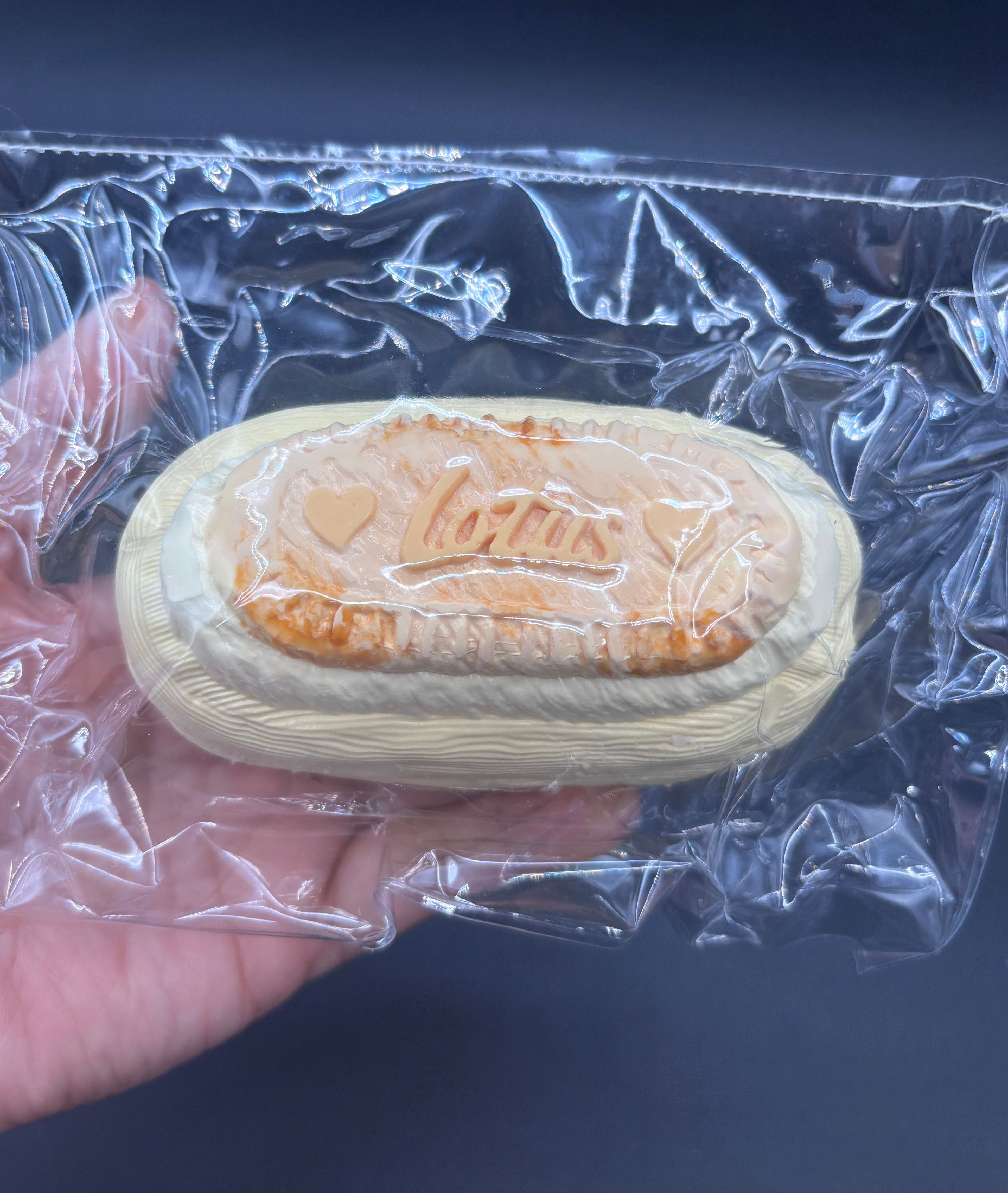Lotus biscuit soft taba squishy