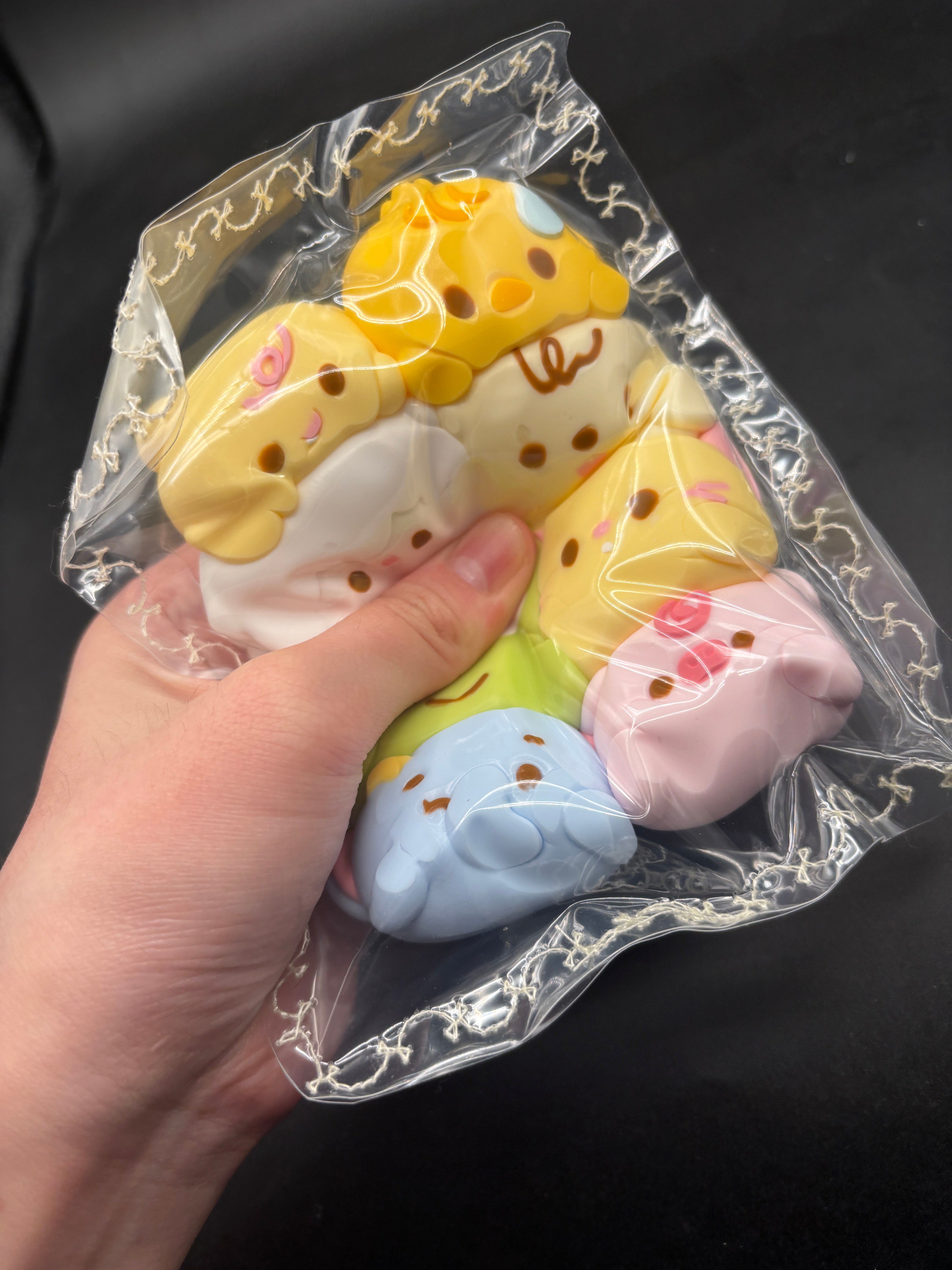 Pack of 8 animal/cartoon taba cute and soft large Taba Squishy Toy