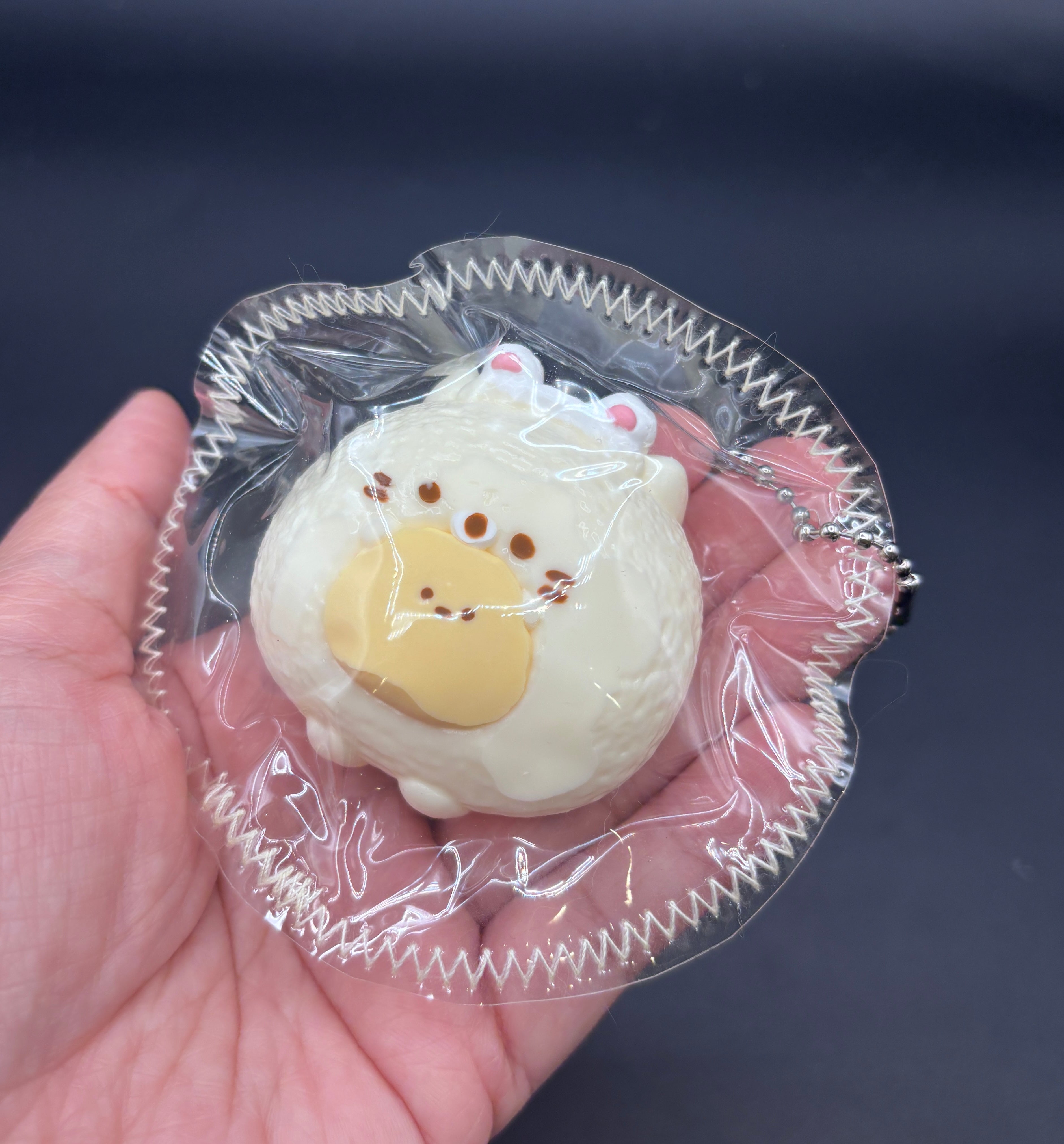 Cute mini keychain cat  soft taba squishy