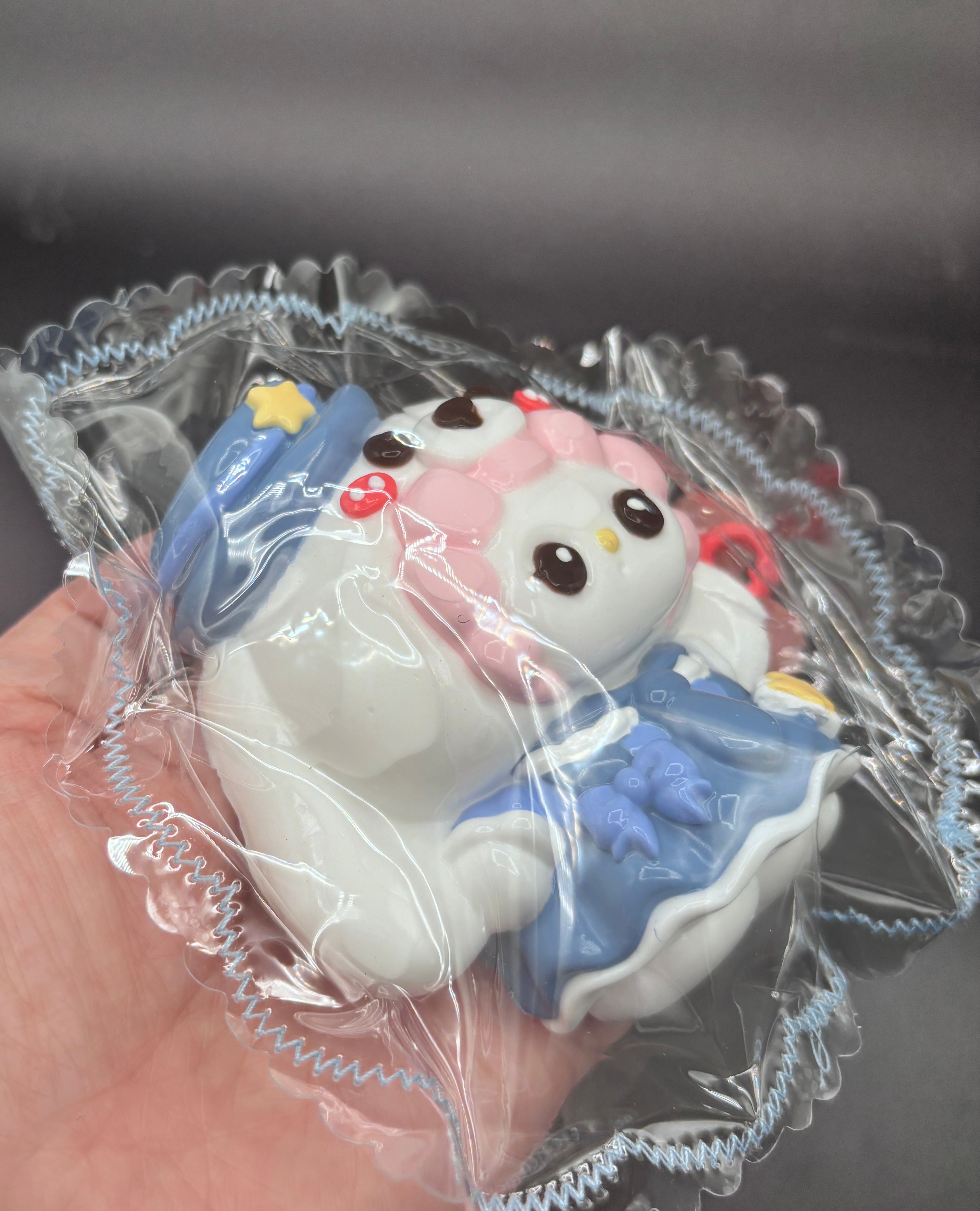 Cute detailed bunny cop Taba Squishy Toy