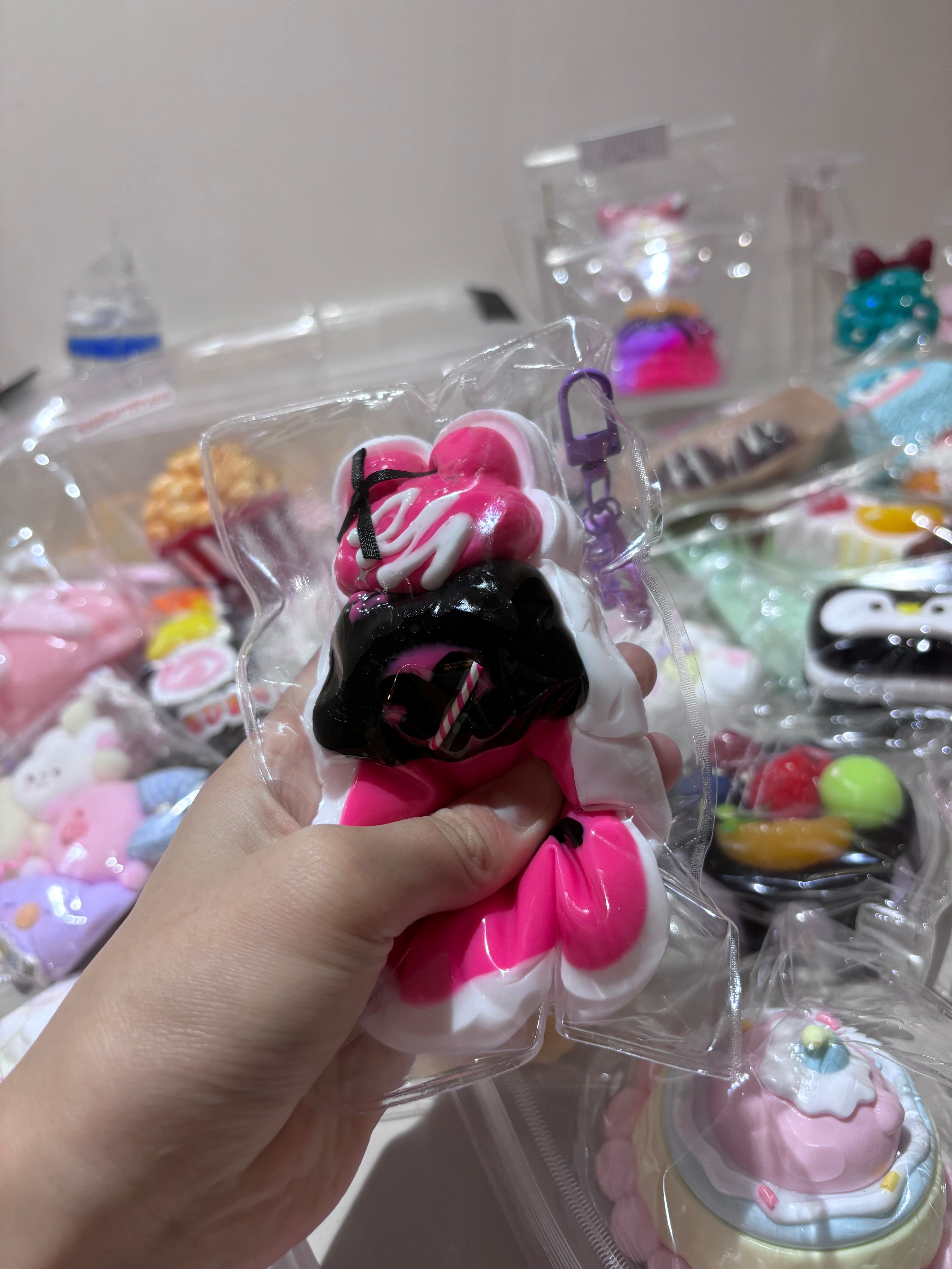 Rising Bunny Roll Taba Squishy Toy