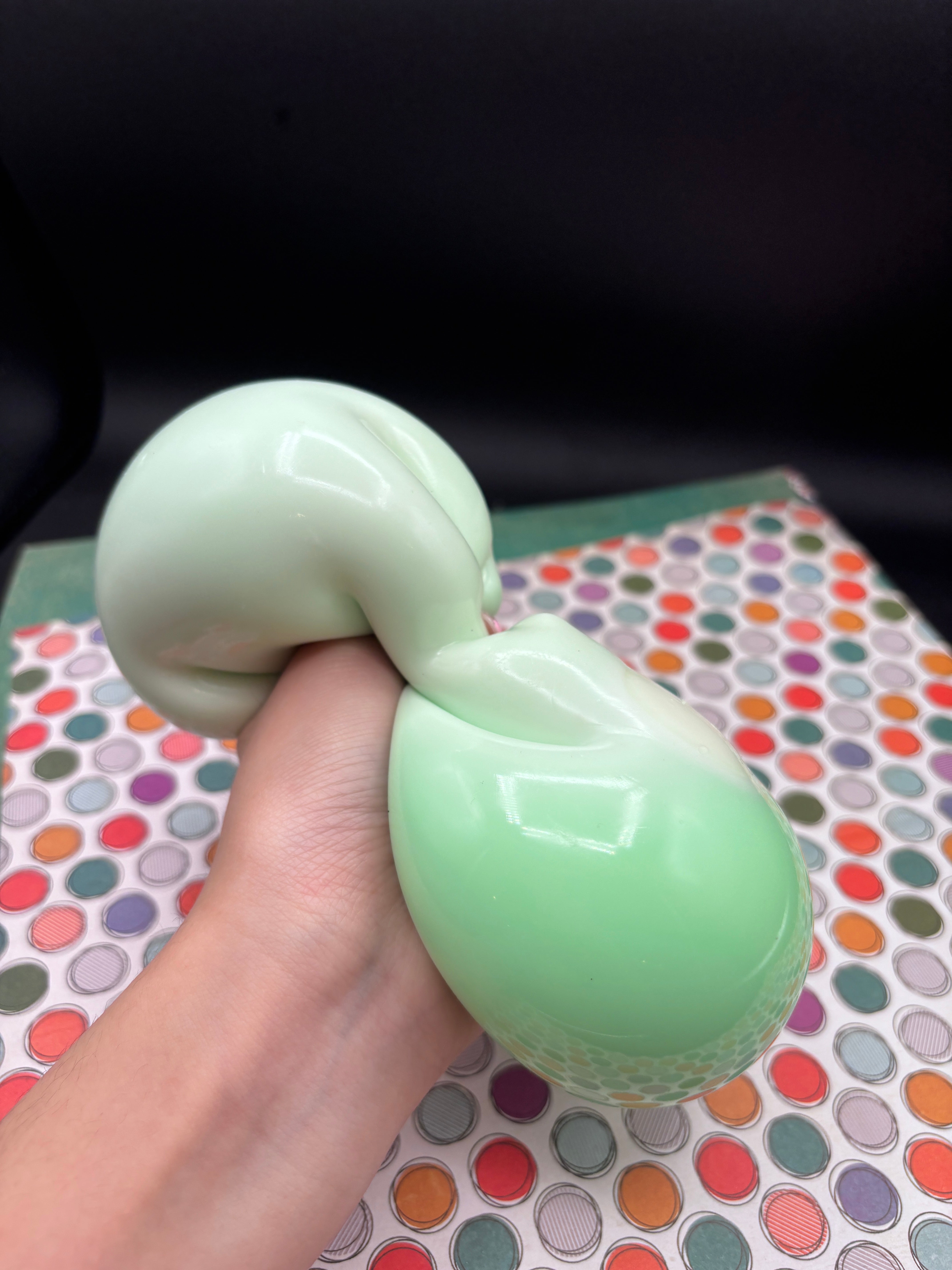 clay ball green Stress Relief Ball Toys
