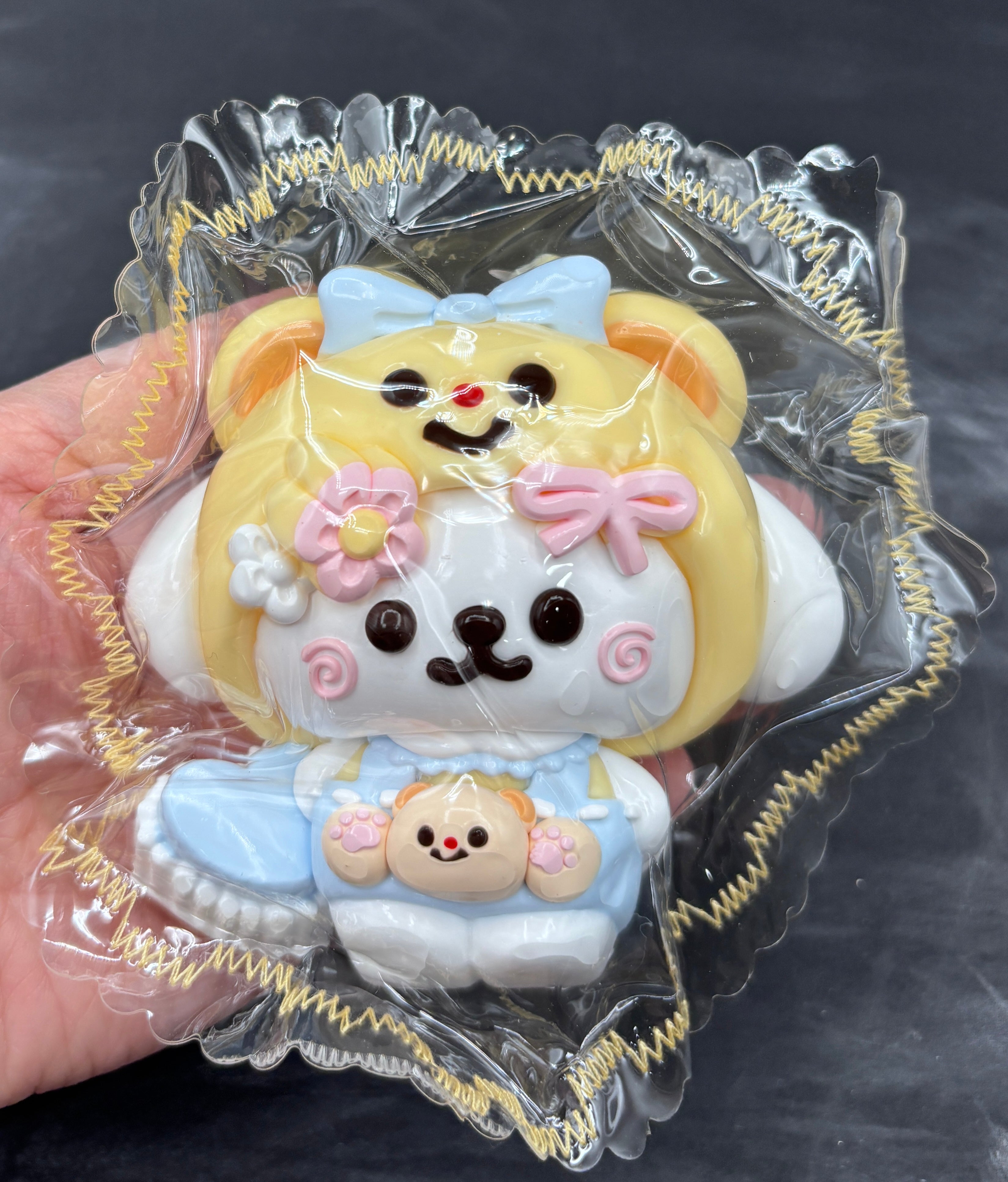 Butter Bear Taba Squishy Toy