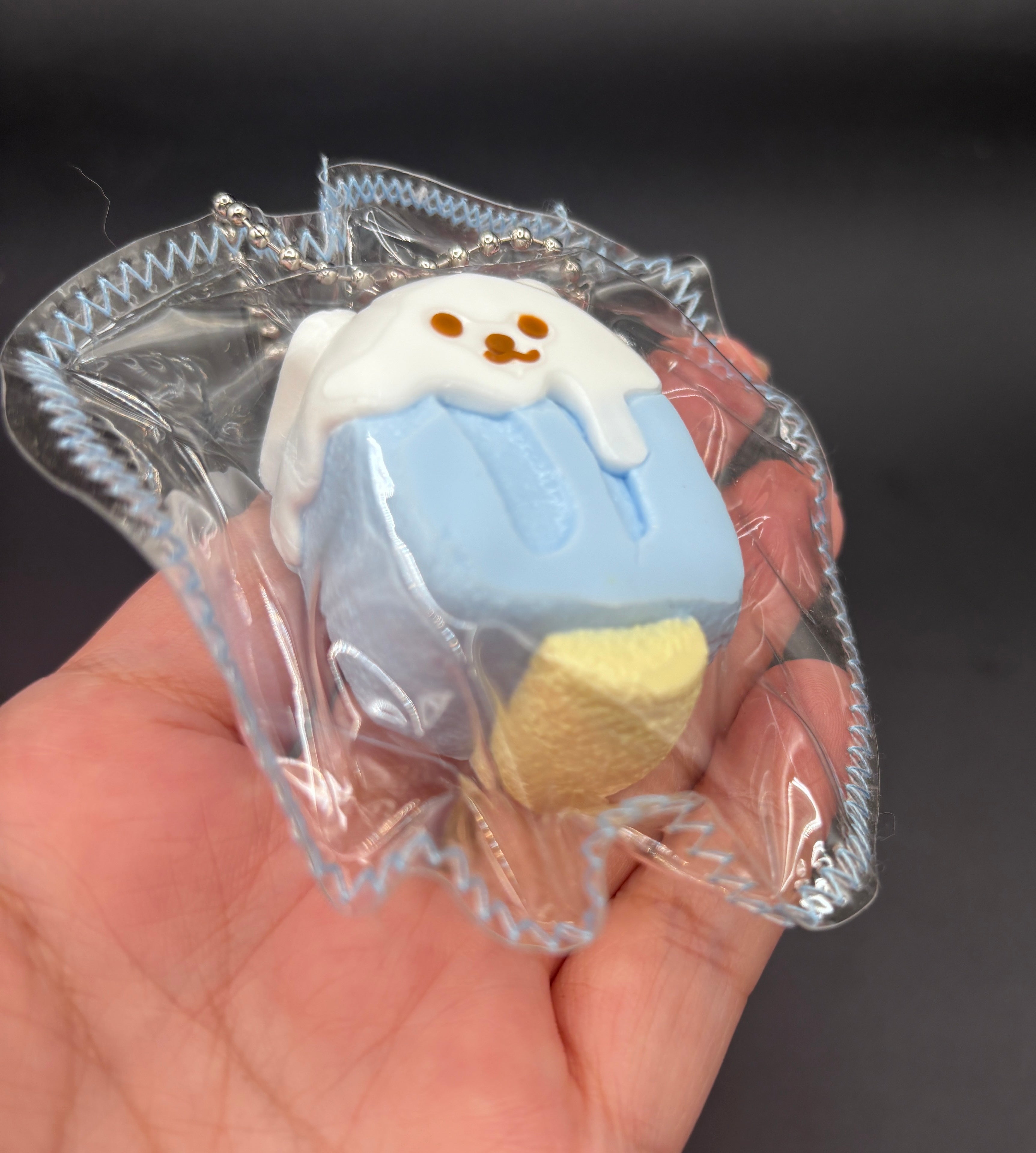 Mini popsicle taba keychain (1pc) unflocked soft