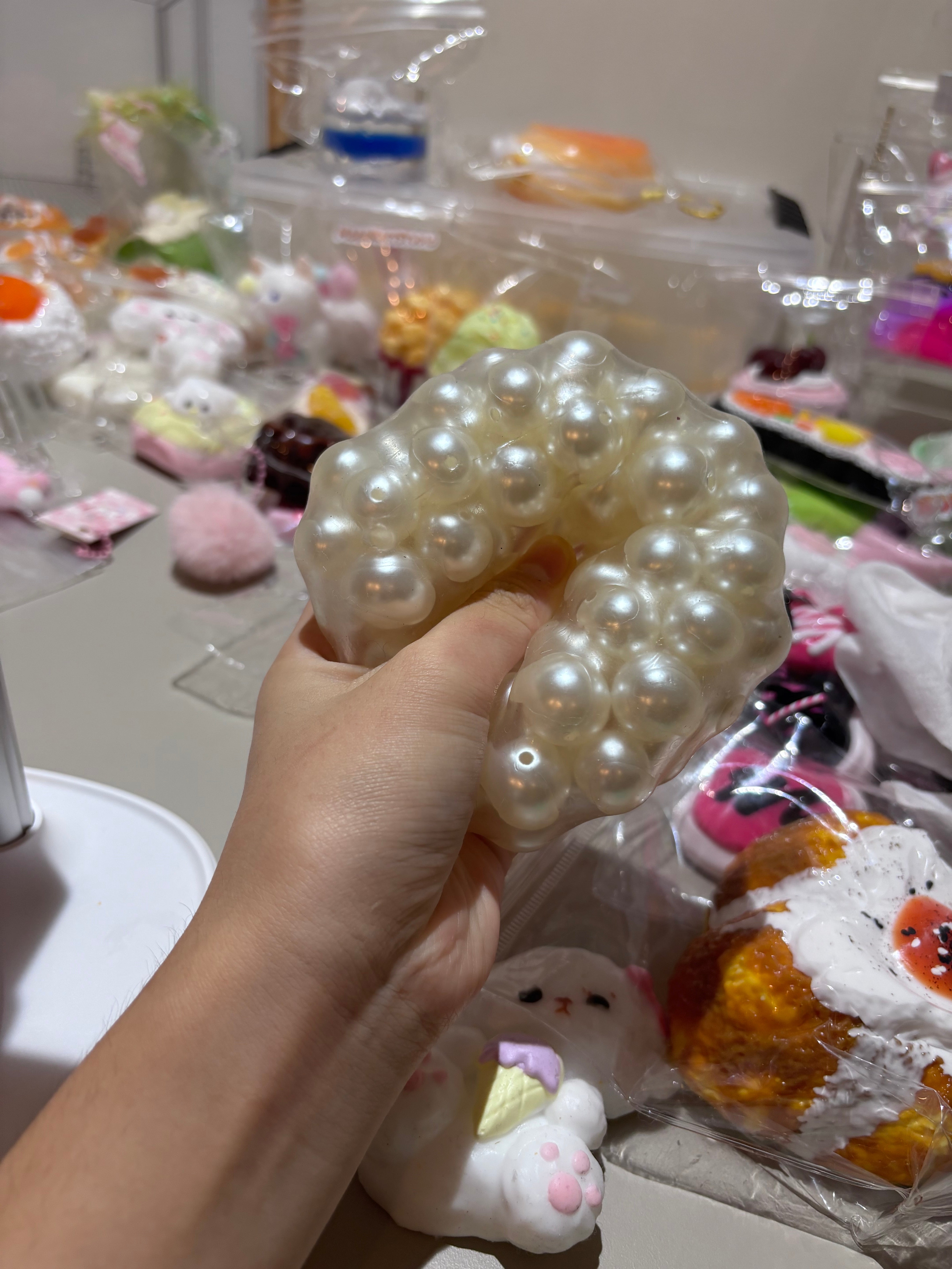 Super large pearl crunchy bead ball viral Stress Relief Ball Toys