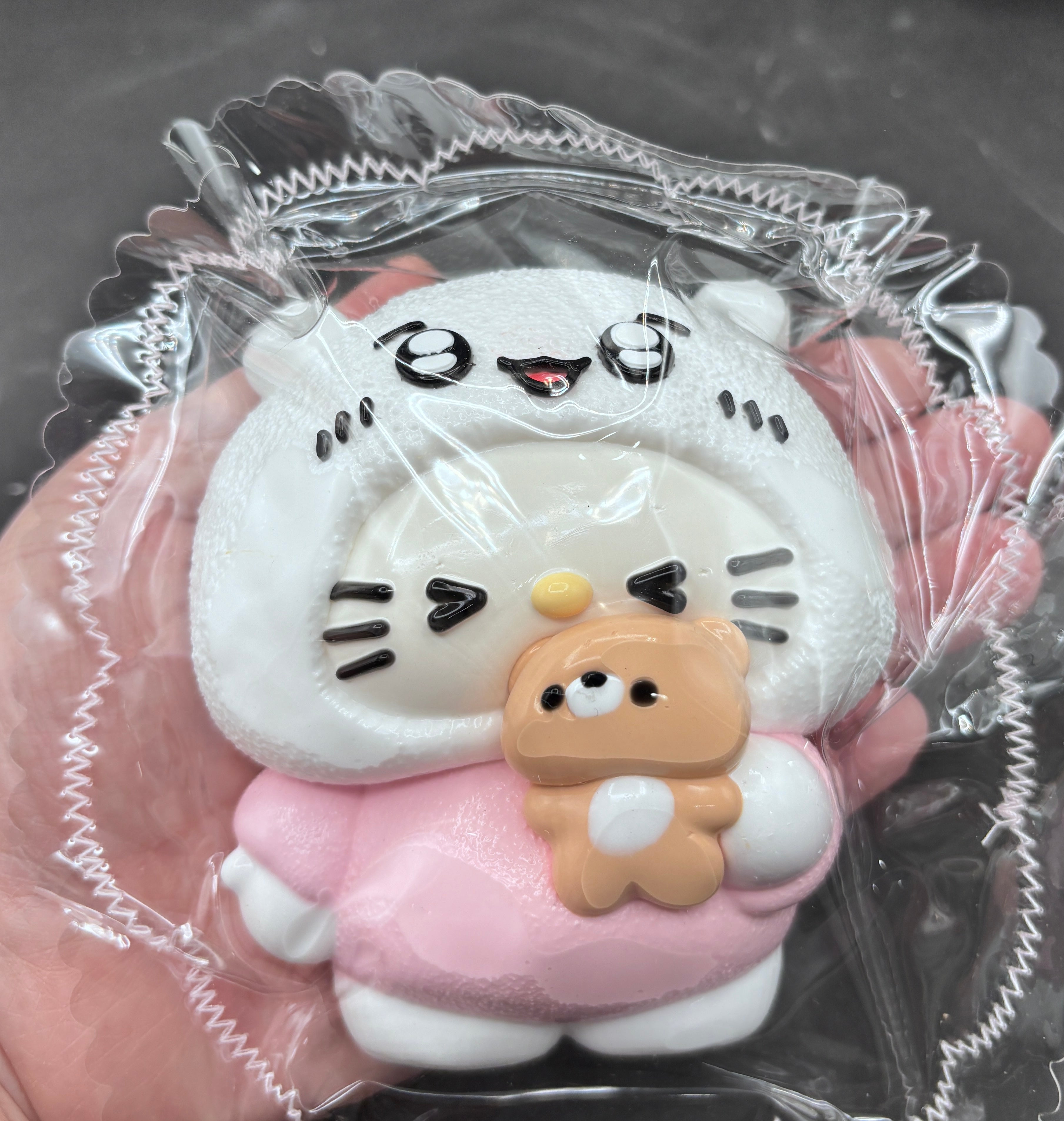 chiikawa Bunny Plushie Taba Squishy Toy