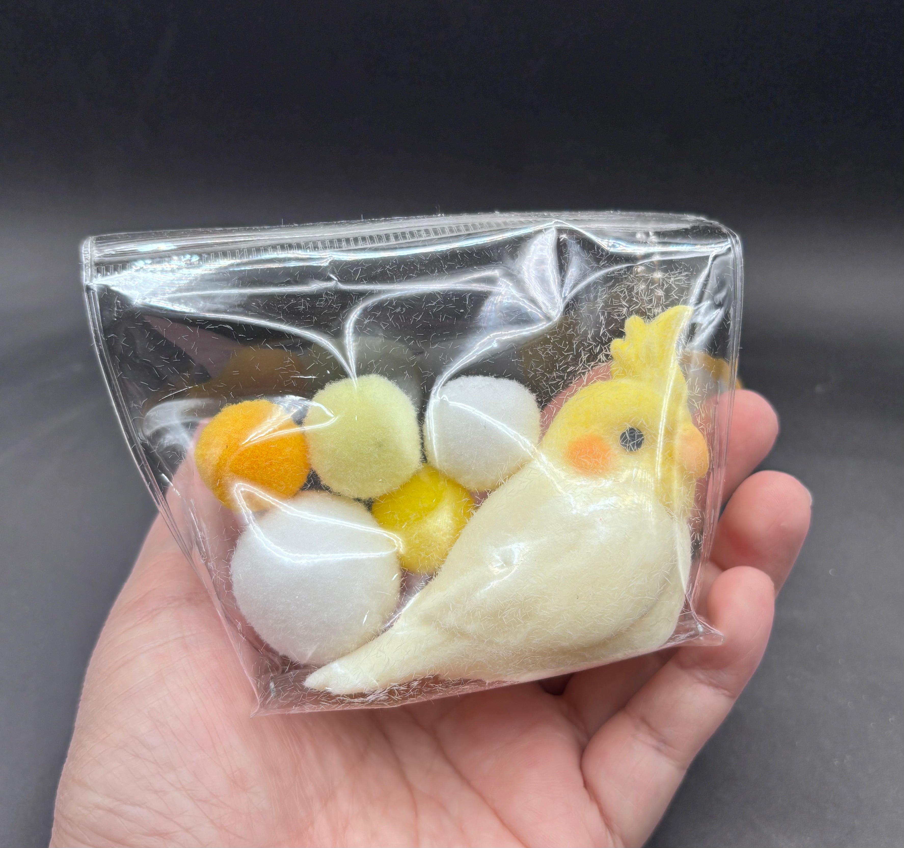 Cockatiel Bird Taba Squishy Toy