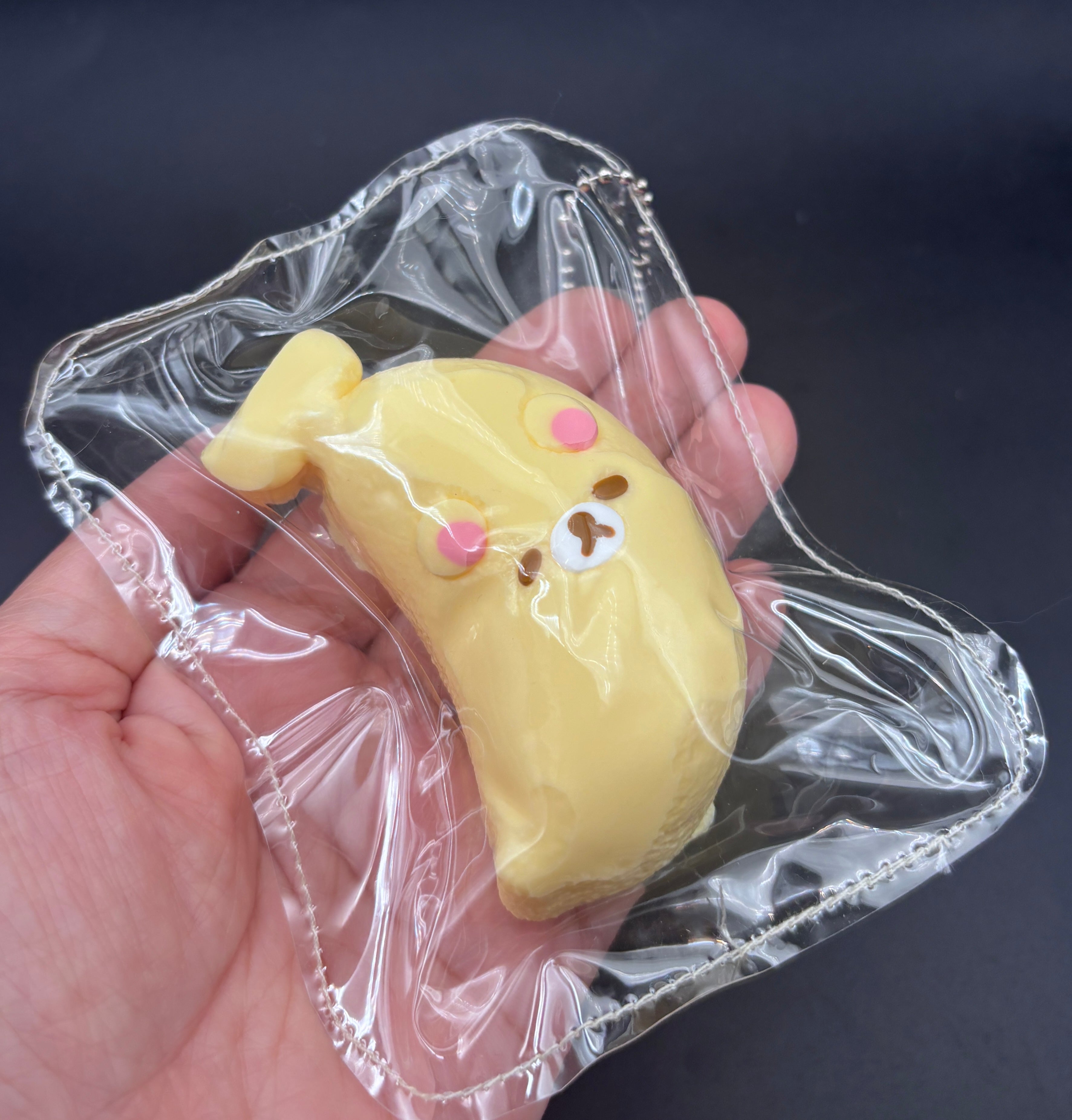 Mini keychain banana Korilakkuma Taba Squishy Toy