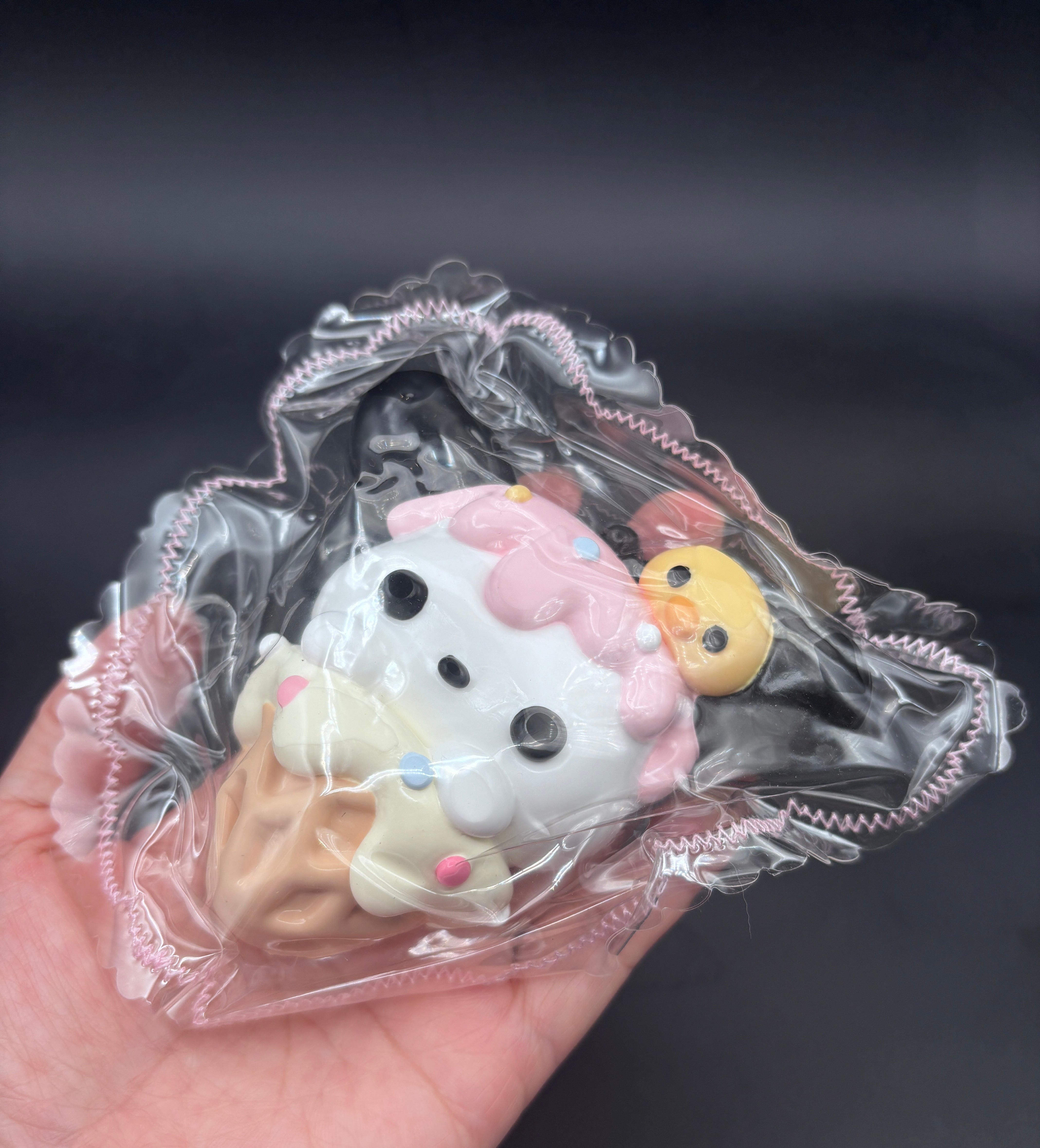 Pochacco cute icecream cone Taba Squishy Toy