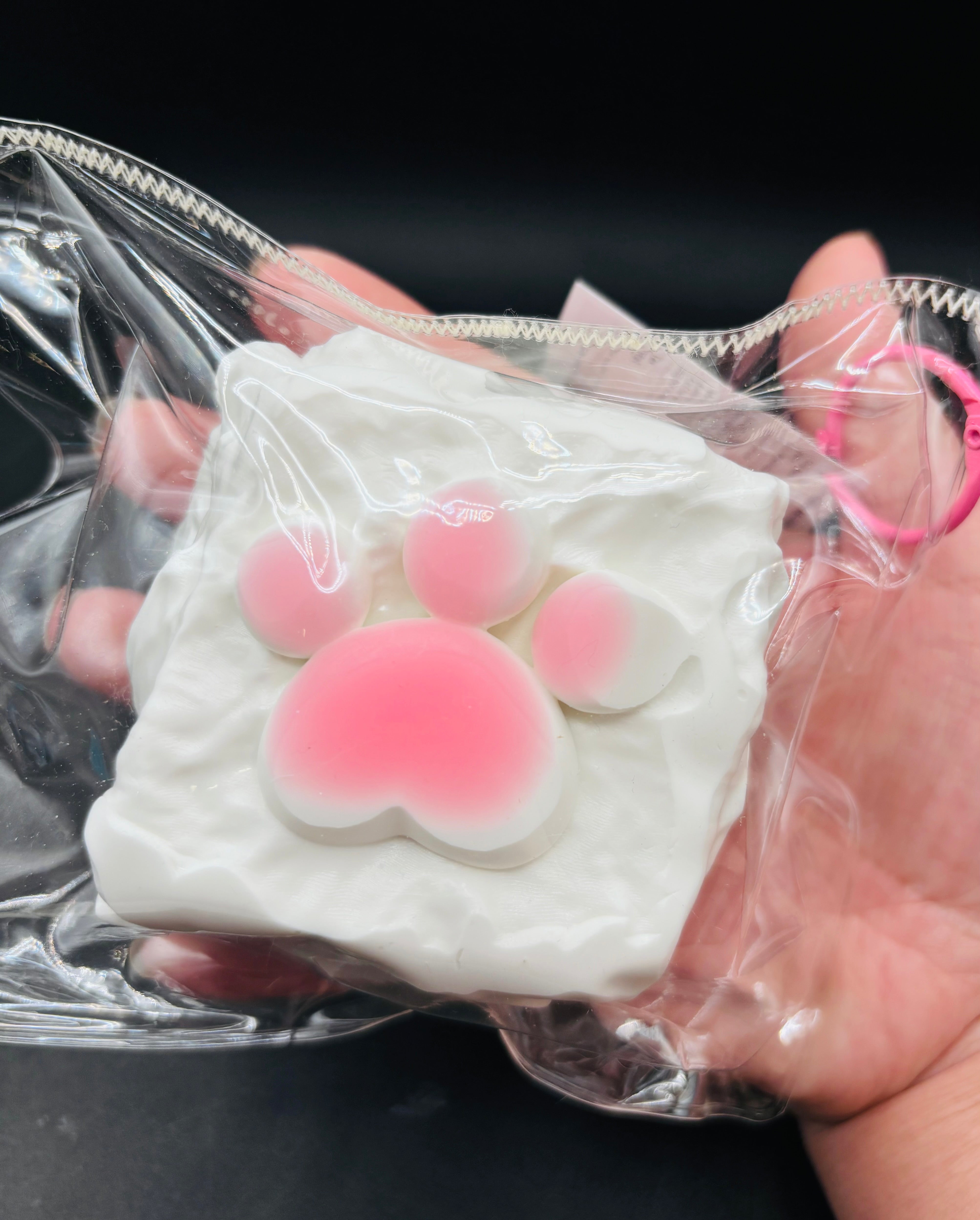 Large cat paw toast soft