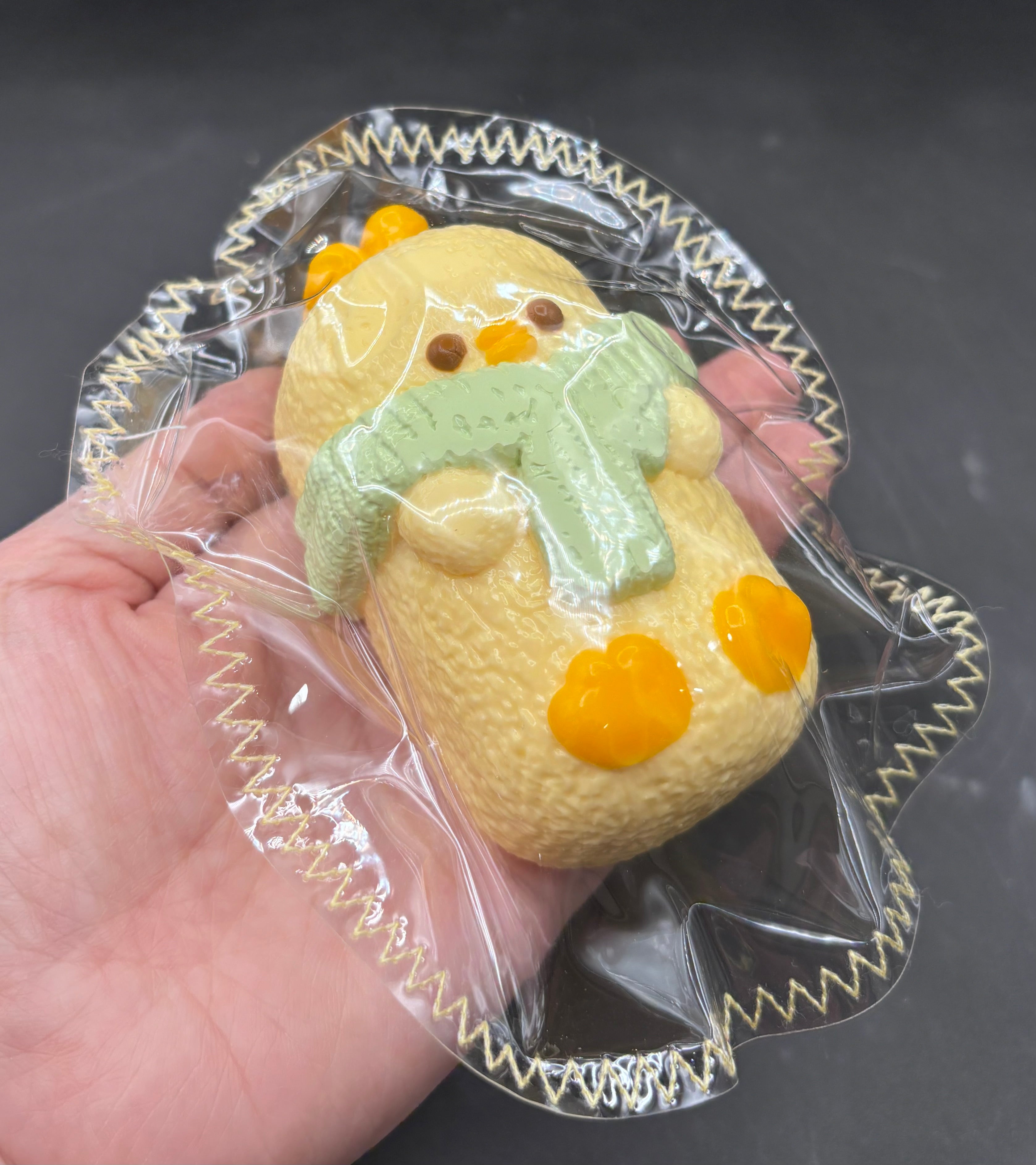 Cute large chick Taba Squishy Toy
