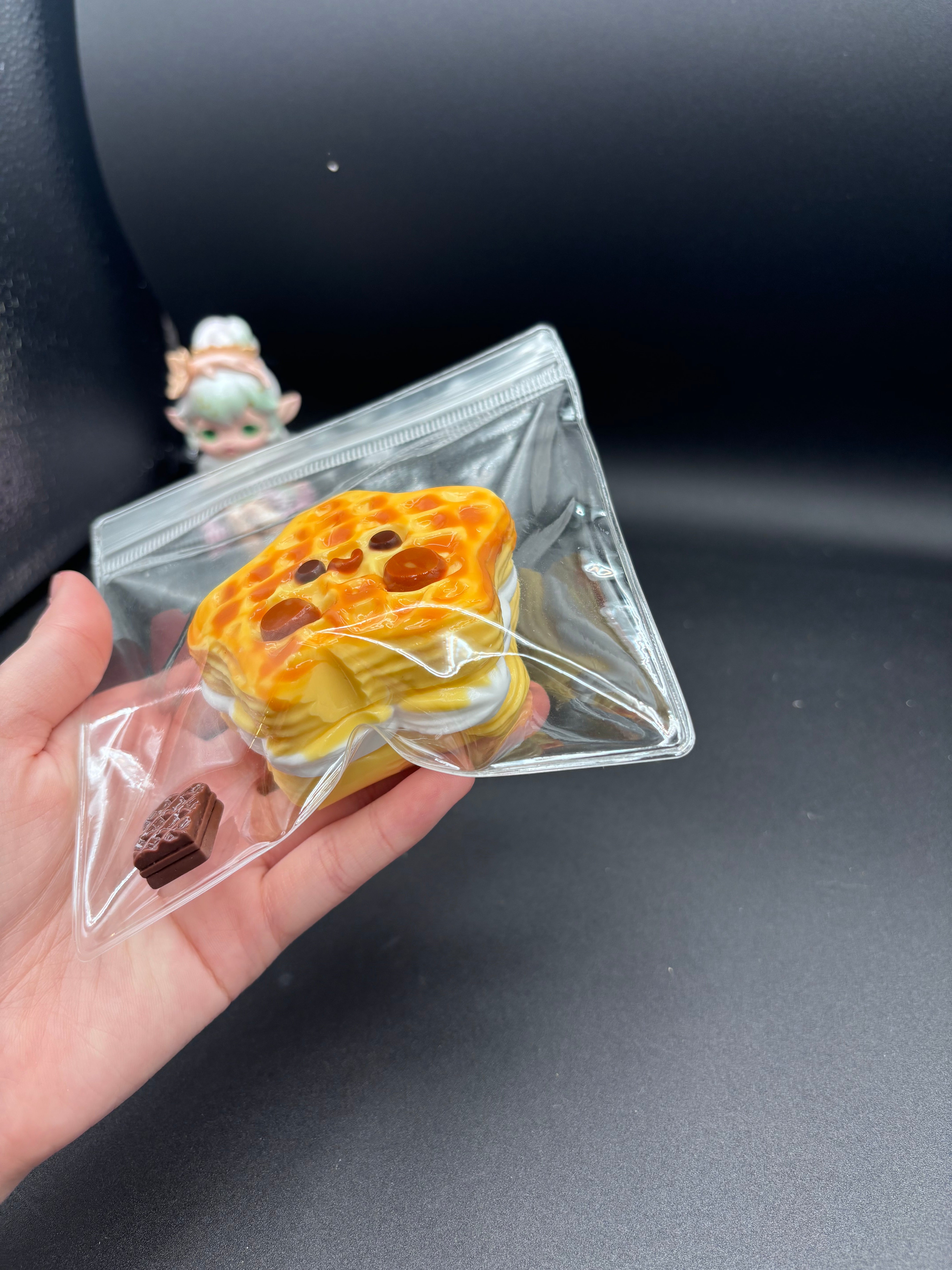 JC Waffle Star Taba Squishy Toy