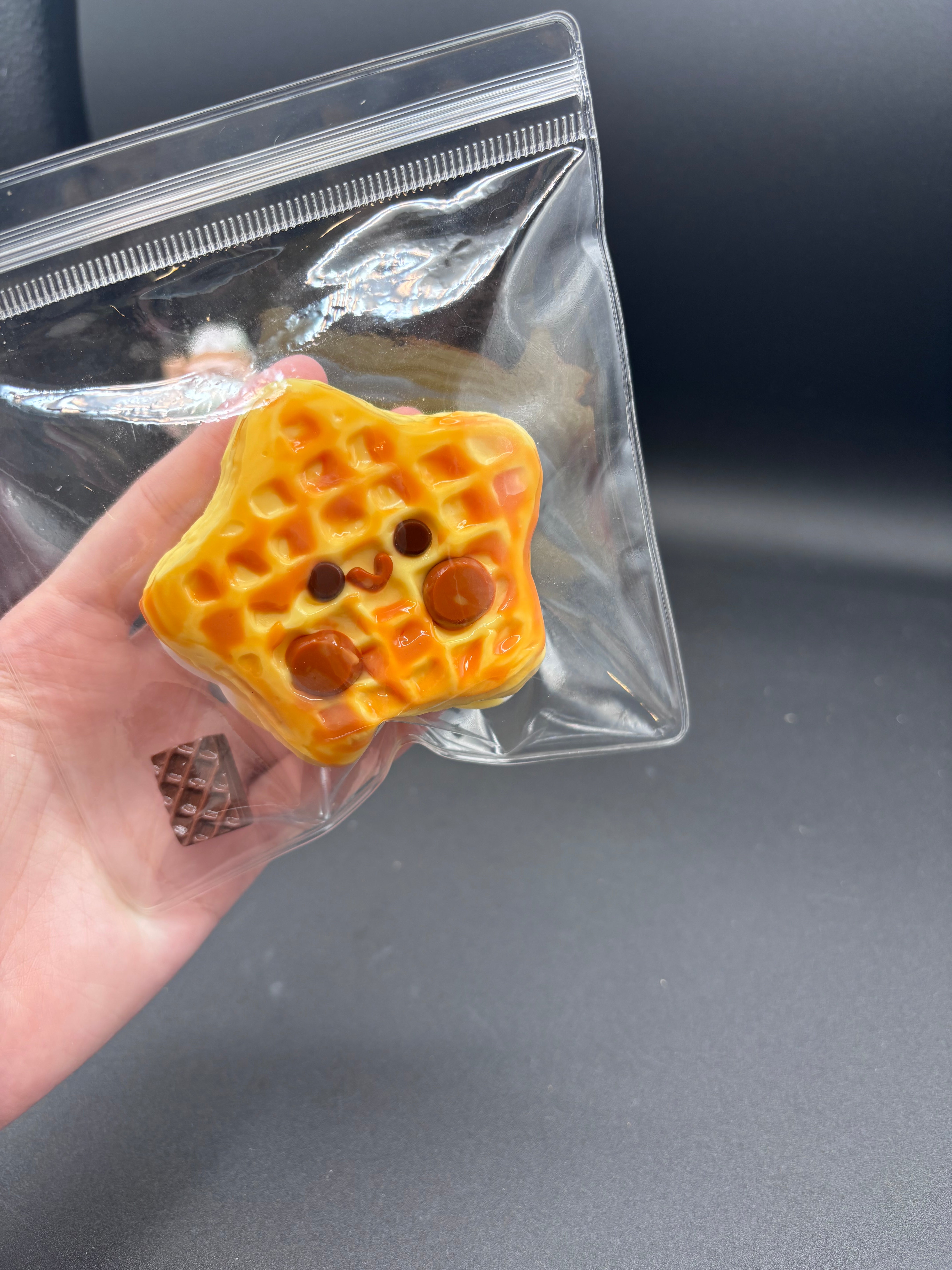 JC Waffle Star Taba Squishy Toy
