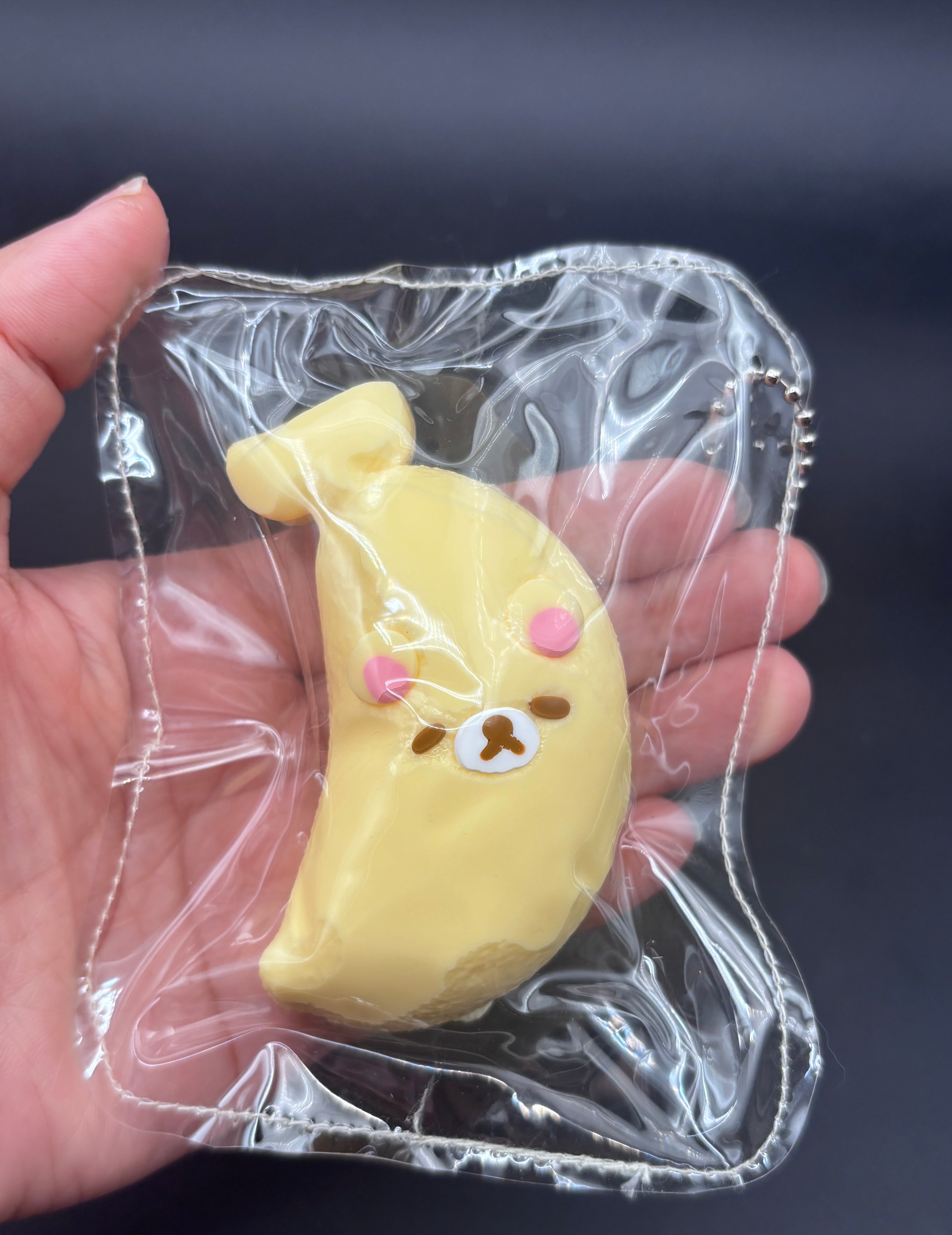 Mini keychain banana Korilakkuma Taba Squishy Toy