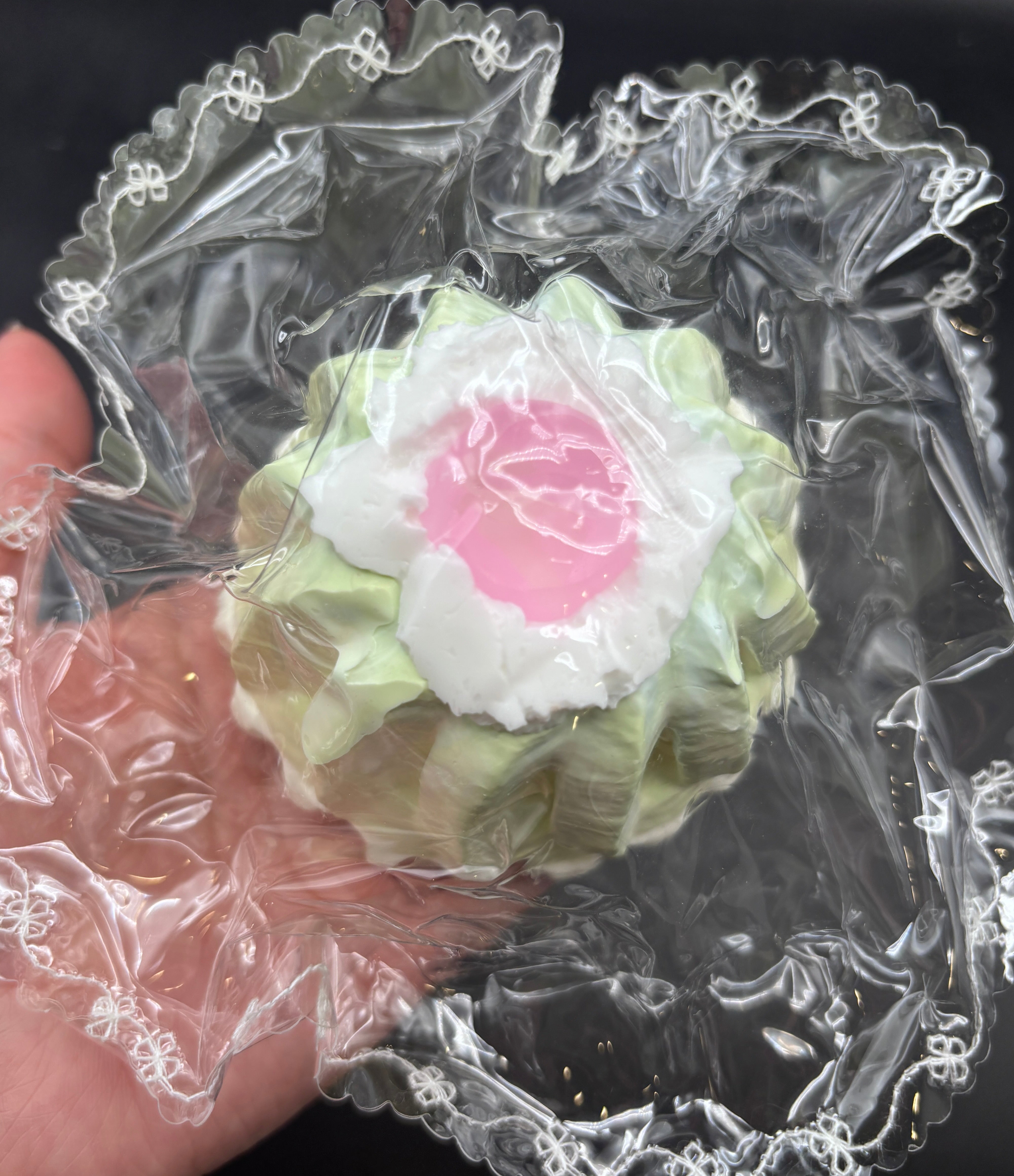 frozen butter textured melon jelly (read des!) Taba Squishy Toy
