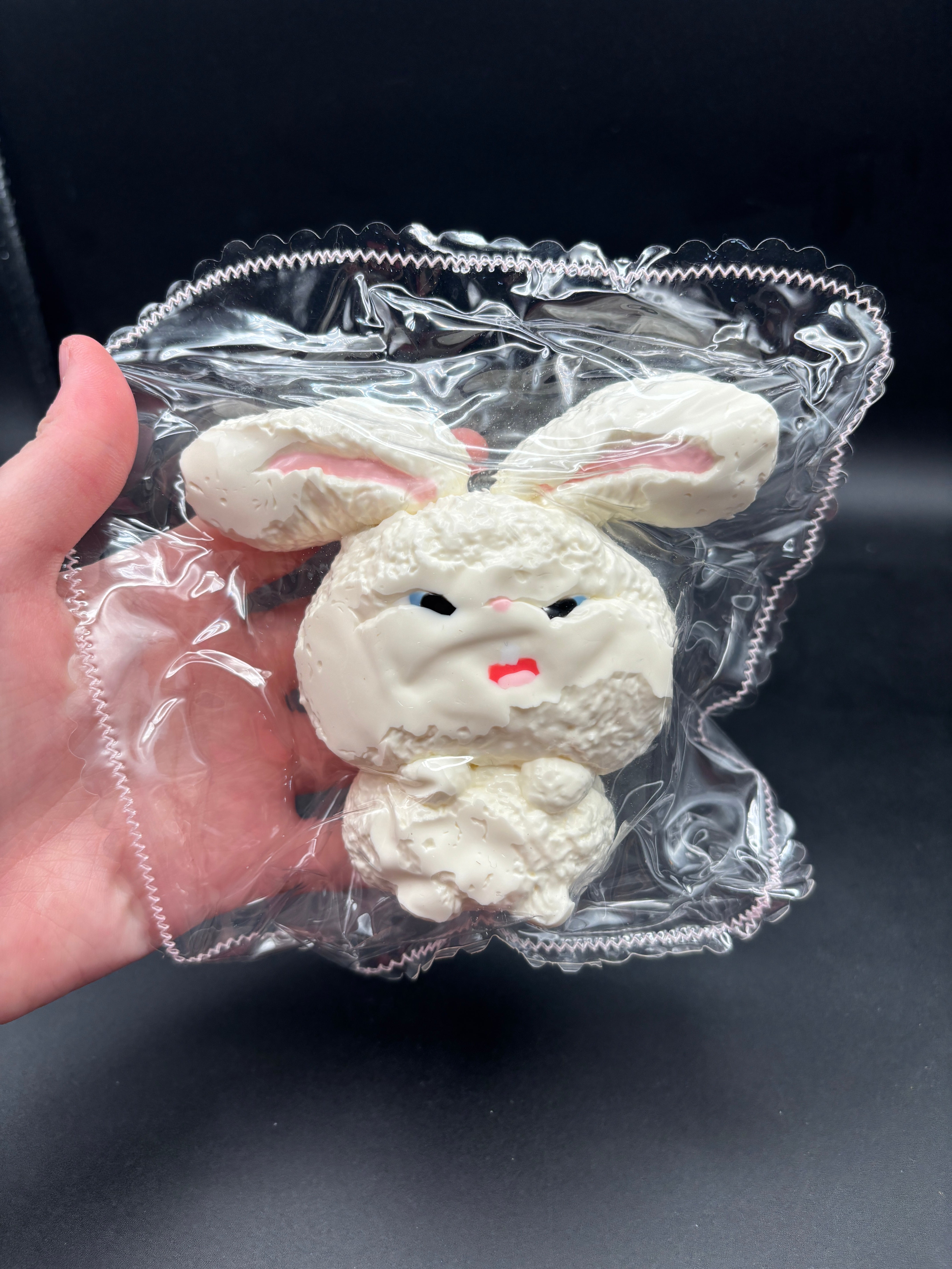 Cute large bunny textured soft