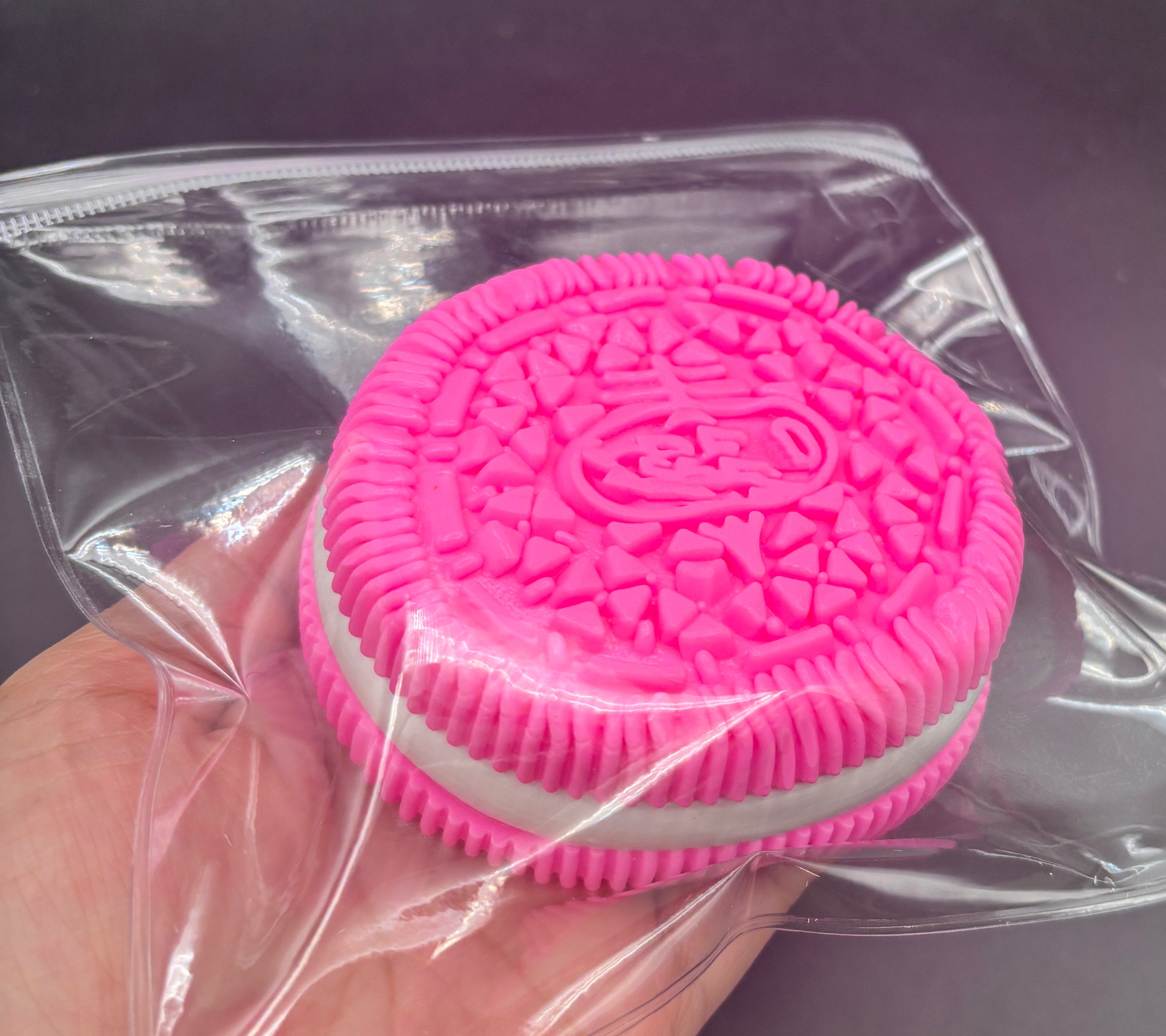 Pink Large Cookie Squishy