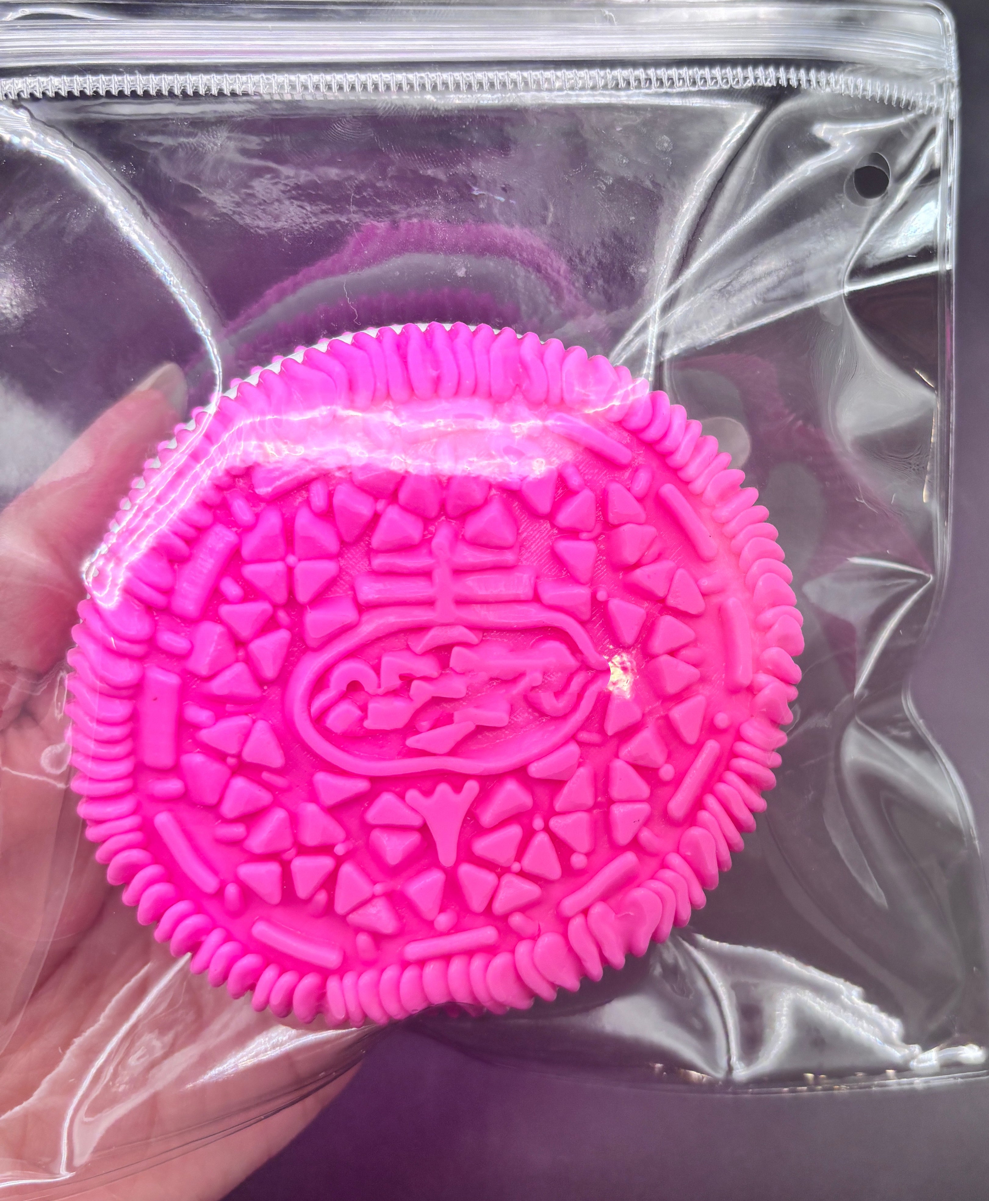 Pink Large Cookie Squishy