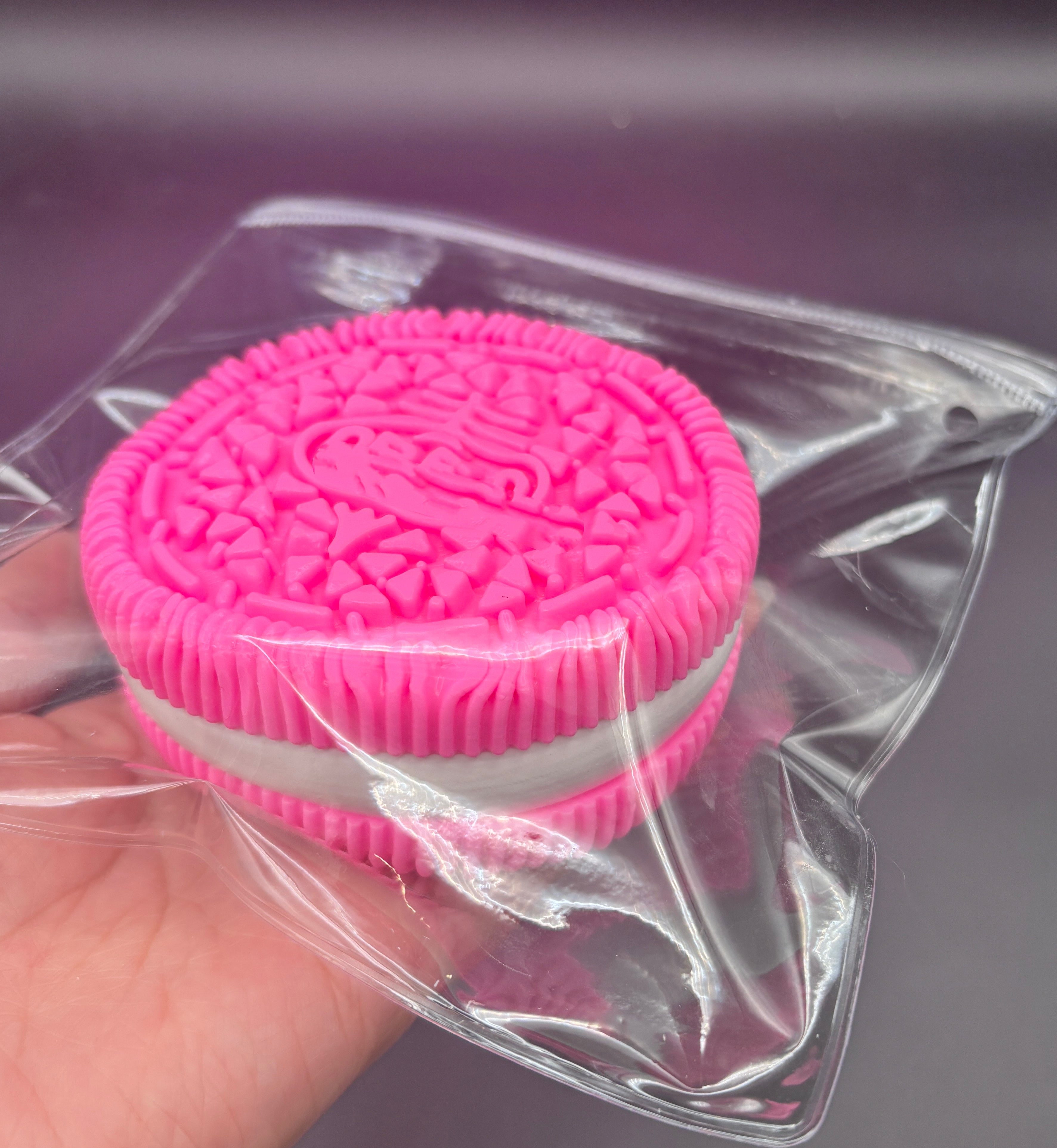 Pink Large Cookie Squishy
