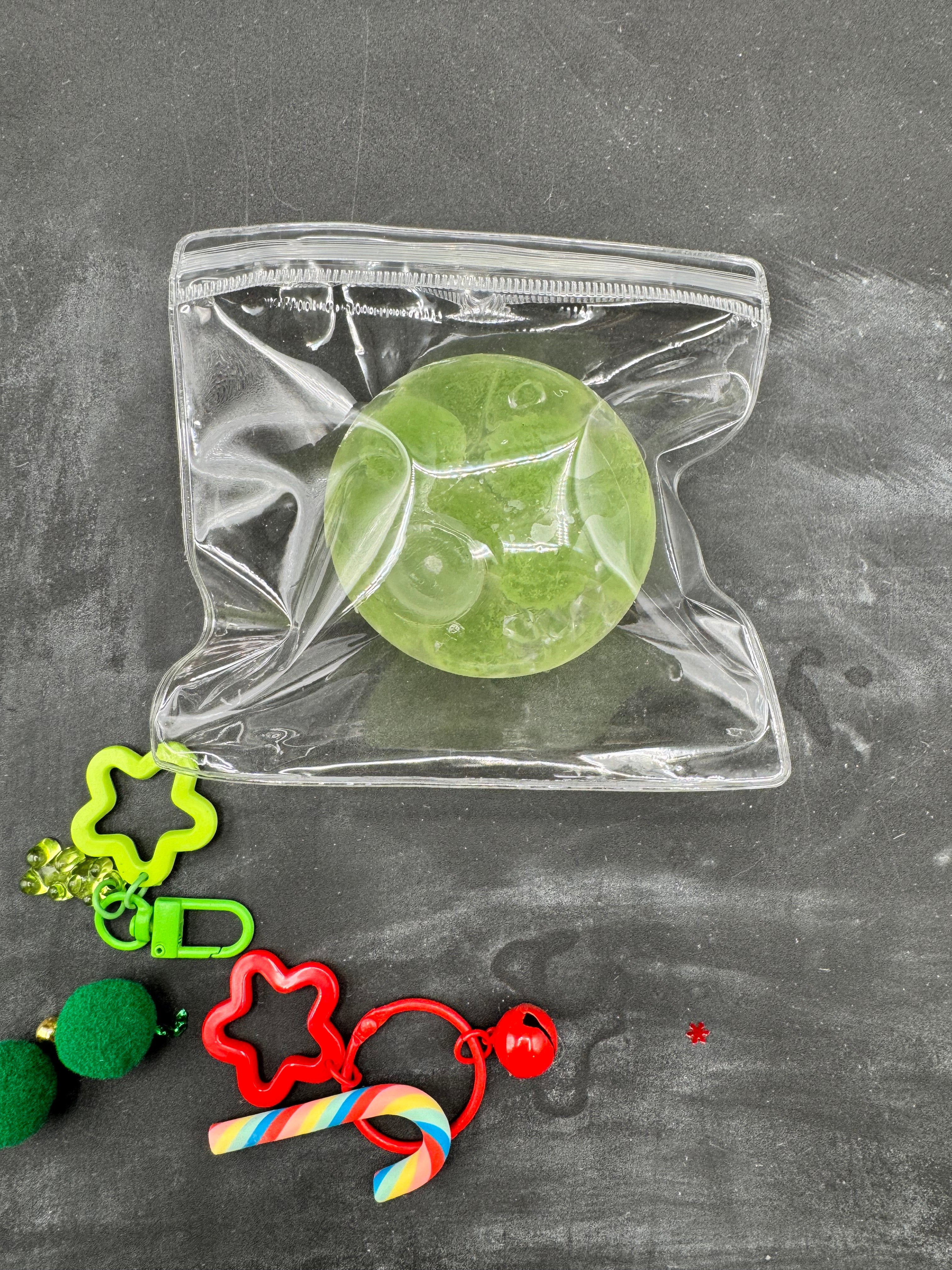 Colorful sugar cube slime ball, Stress Ball, 4 colors