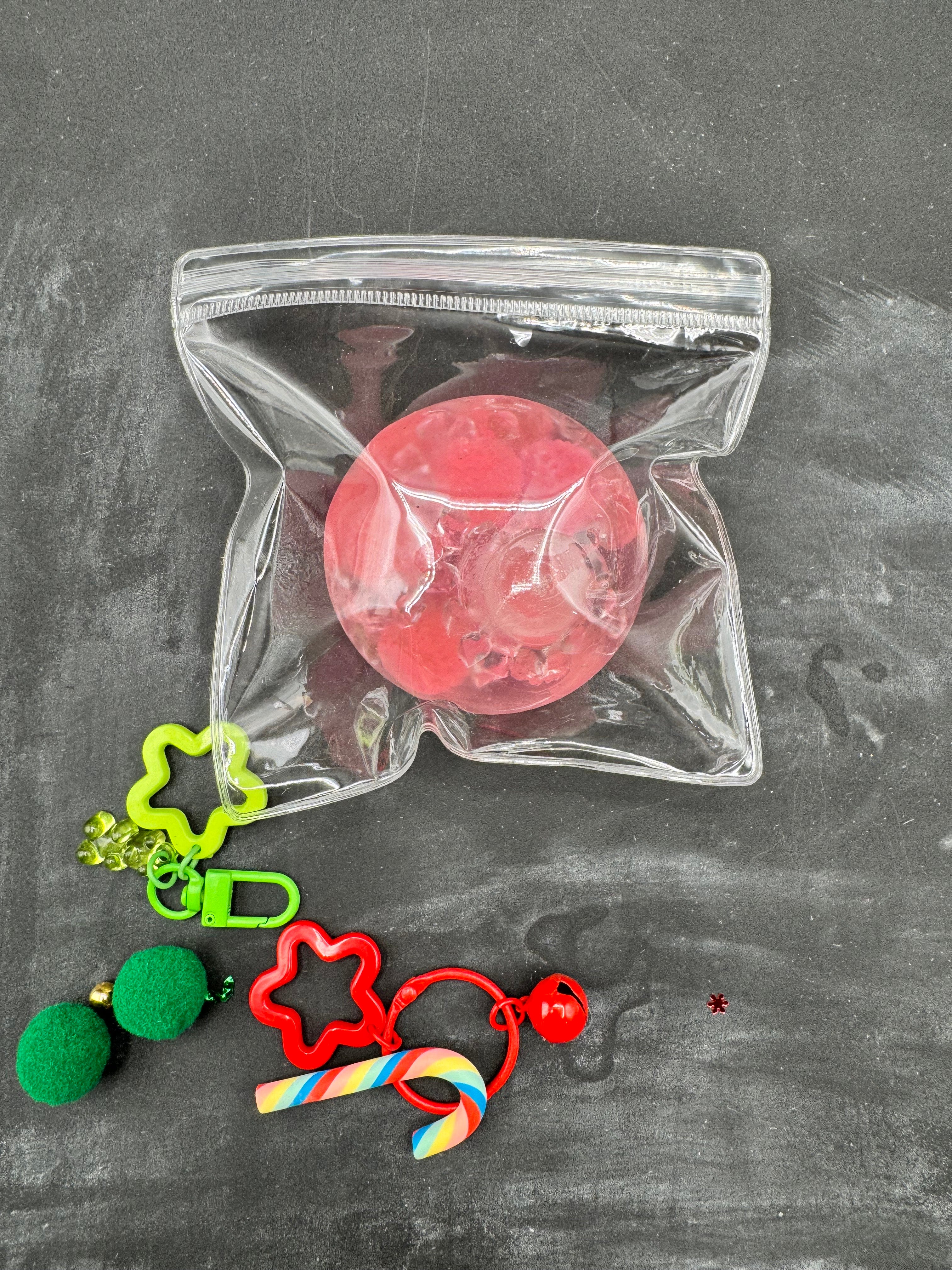 Colorful sugar cube slime ball, Stress Ball, 4 colors