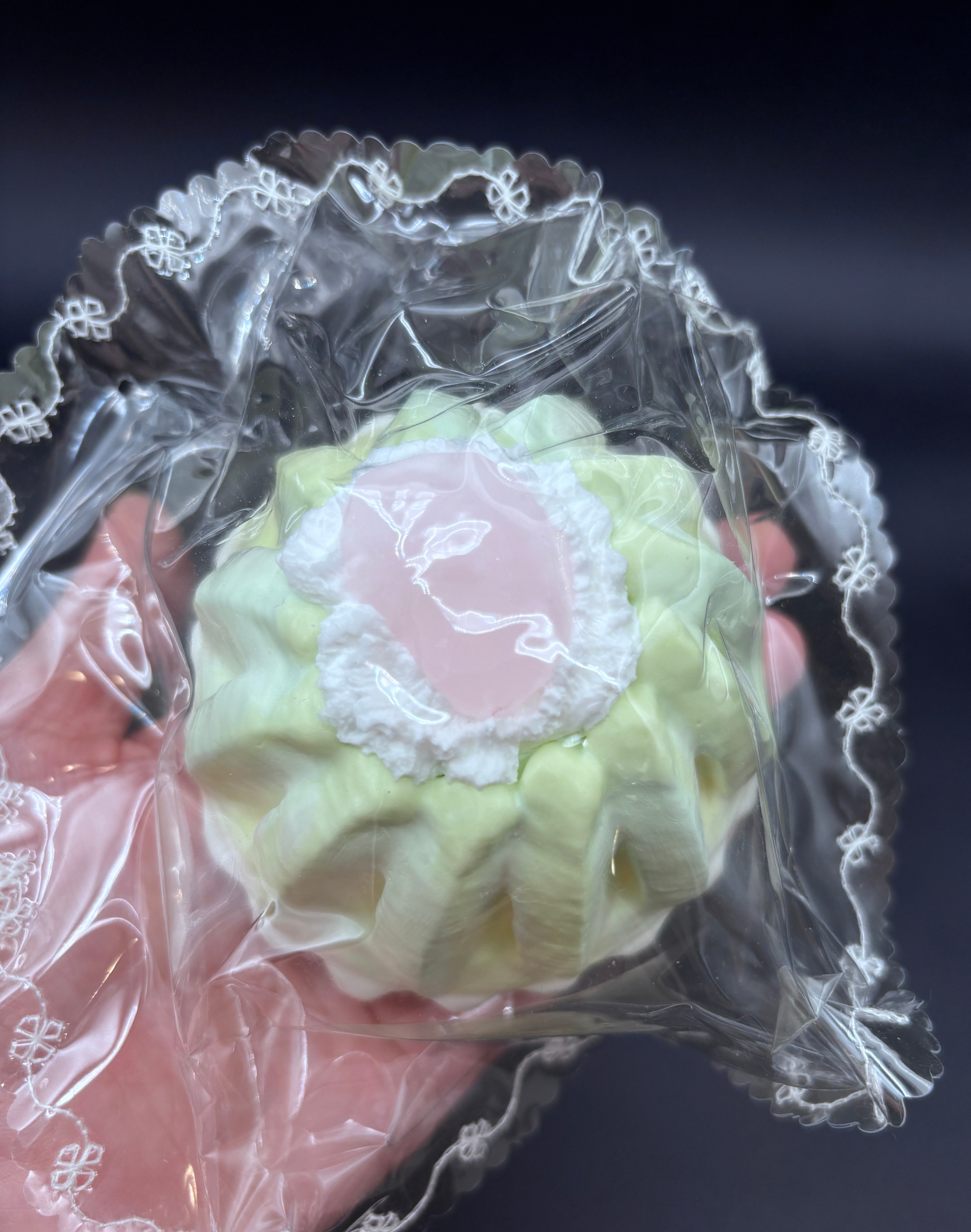 frozen butter textured melon jelly (read des!) Taba Squishy Toy