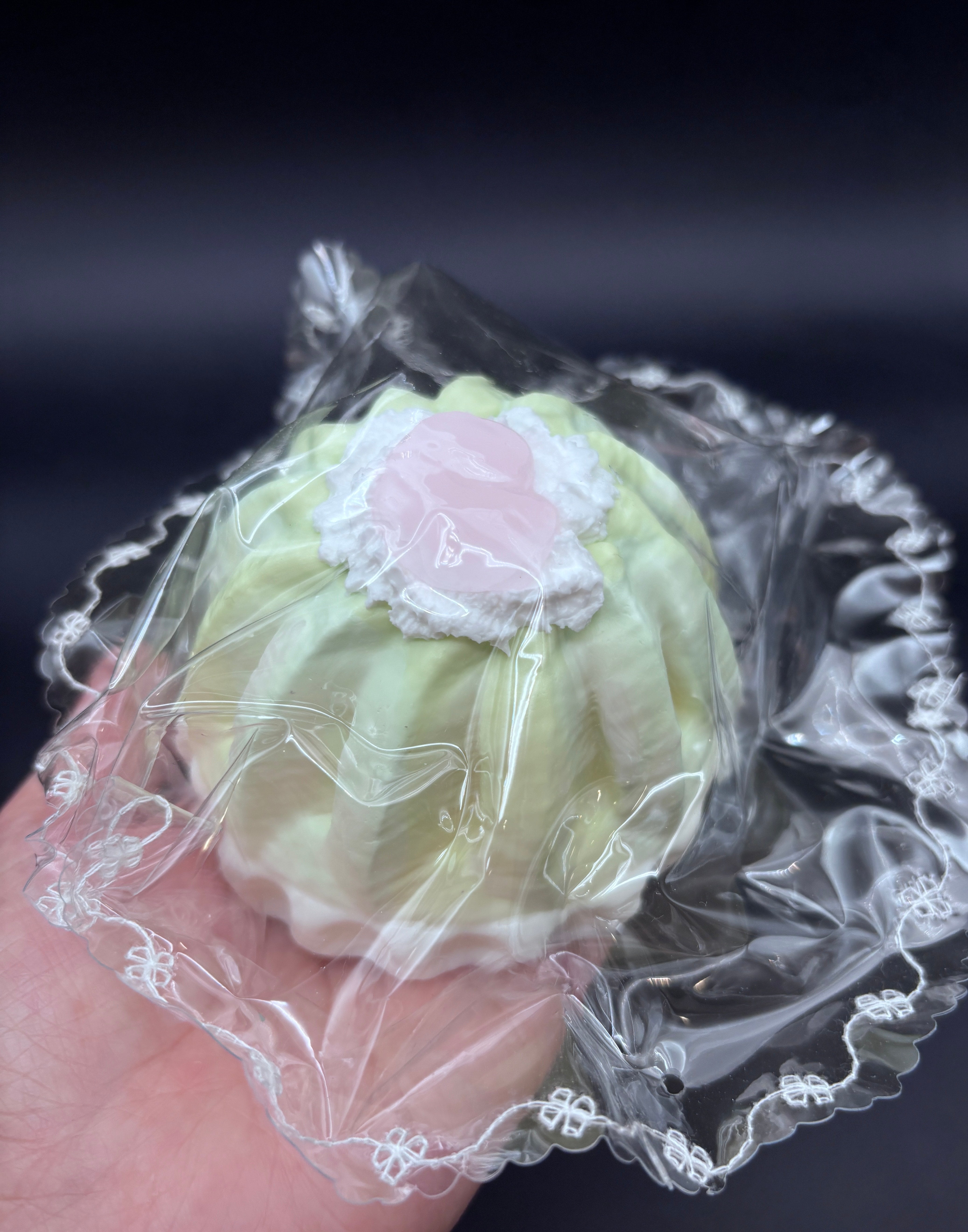 frozen butter textured melon jelly (read des!) Taba Squishy Toy