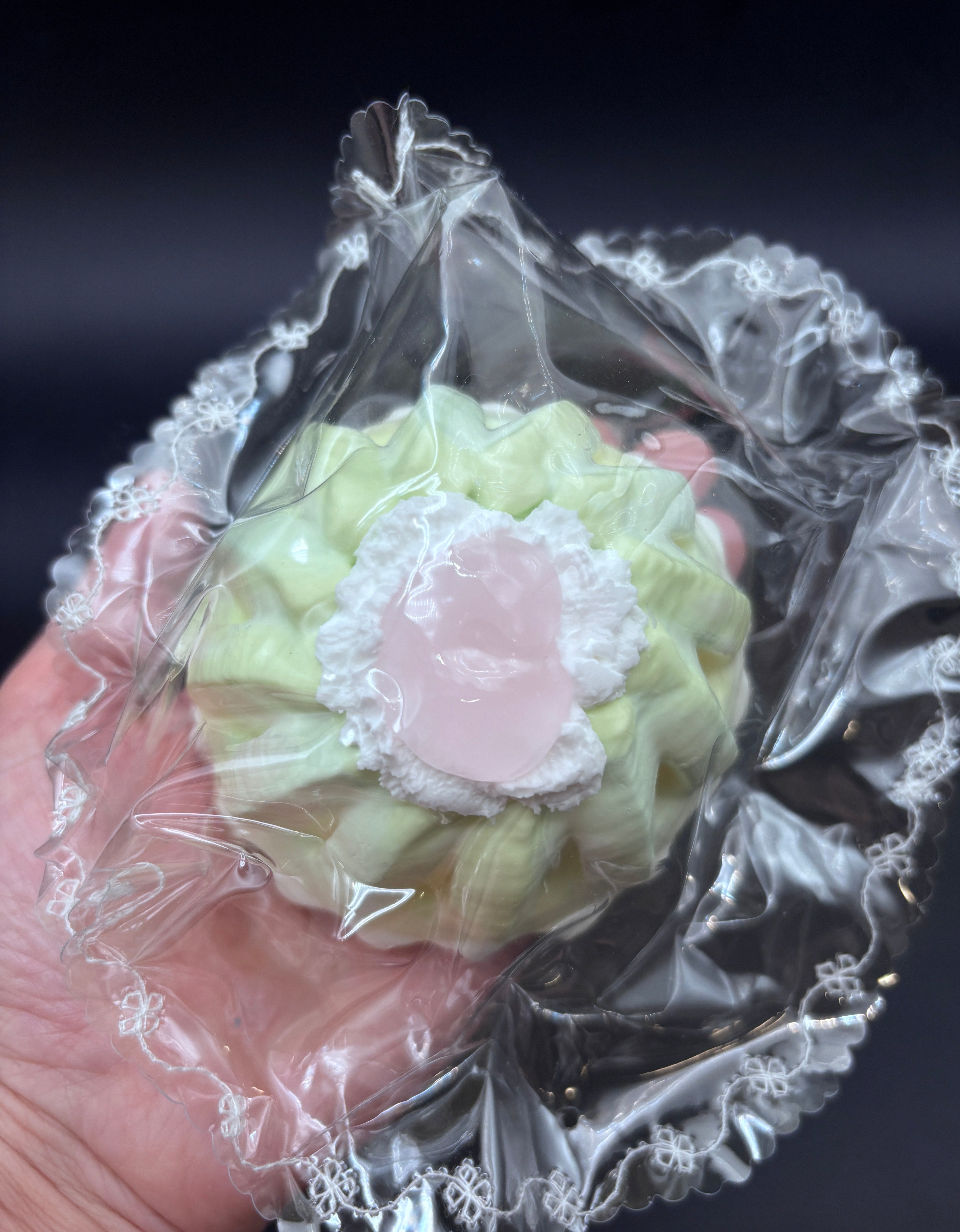 frozen butter textured melon jelly (read des!) Taba Squishy Toy