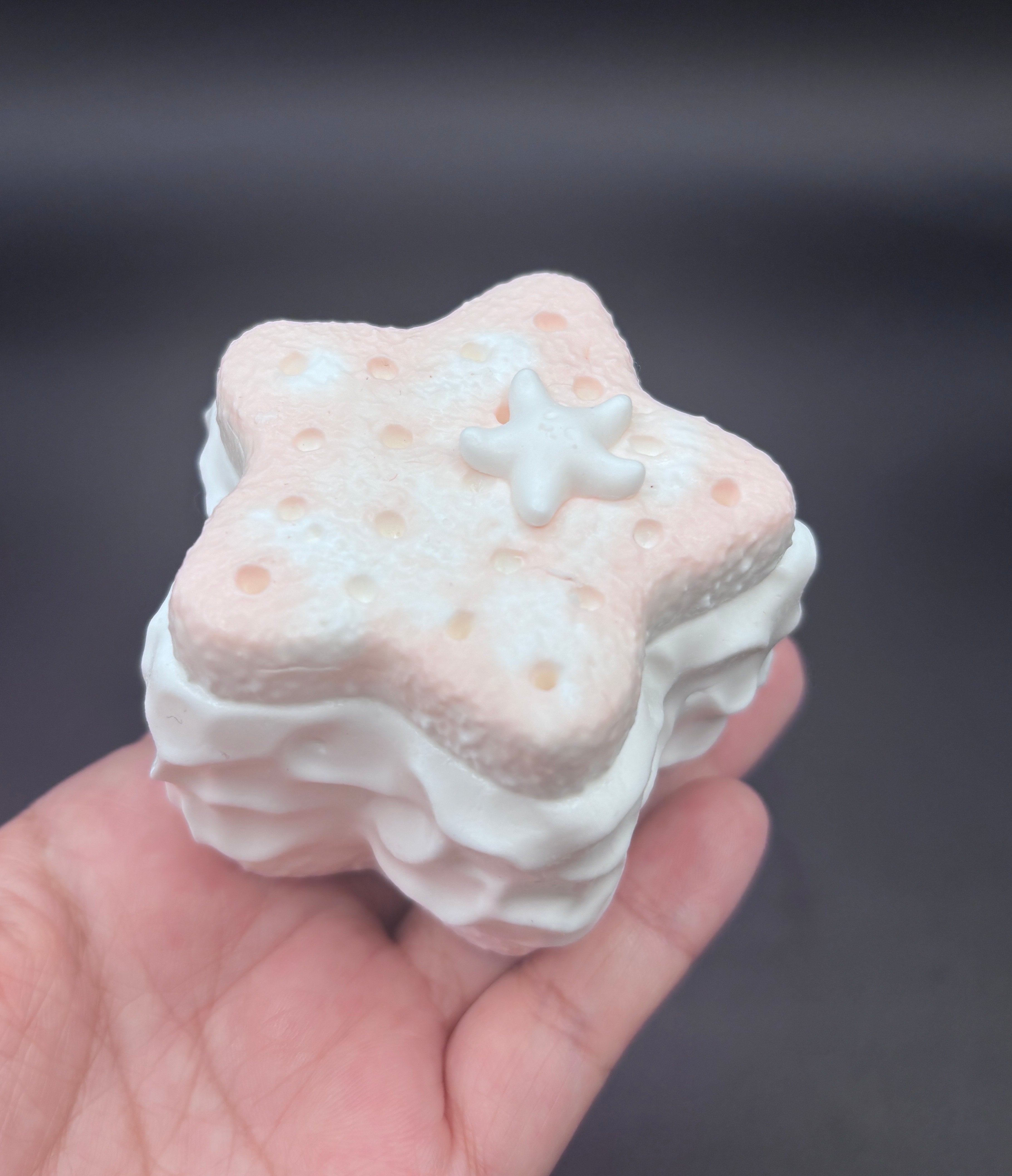 frozen butter textured star biscuit layer (read des!) Taba Squishy