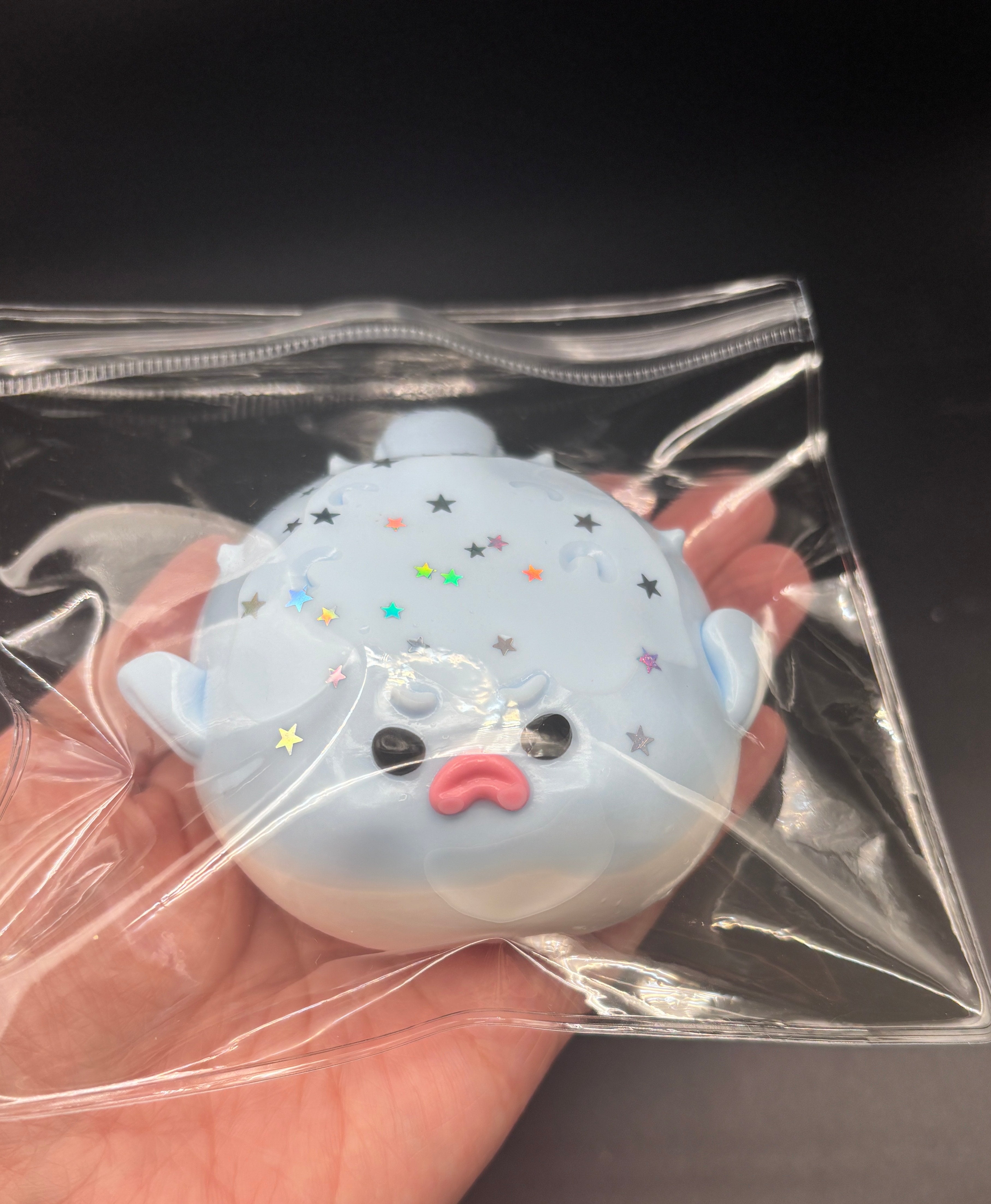 Puffer fish soft cute Taba squishy toys (5 colors)