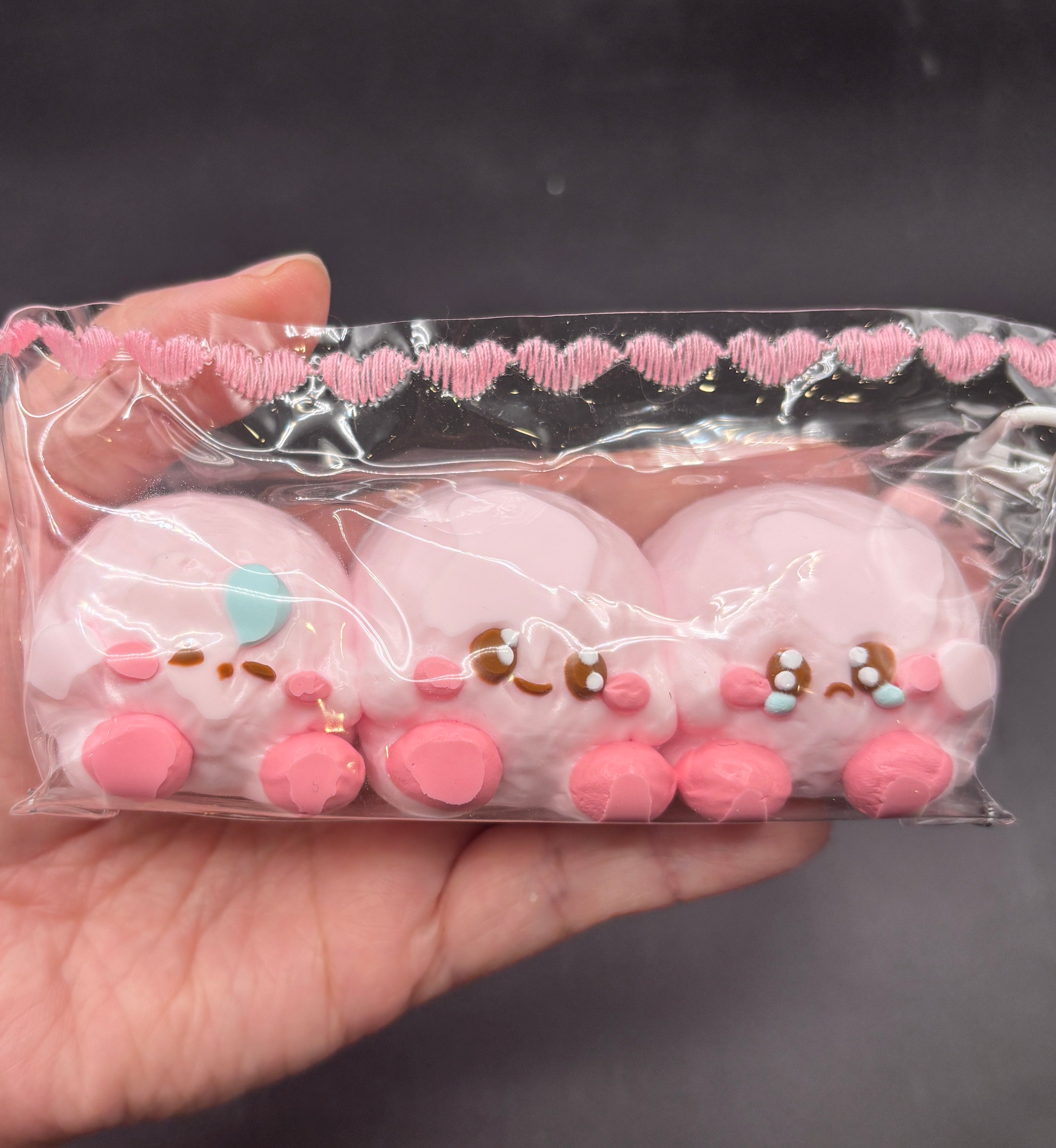 3 Kirby Taba Squishy Toy