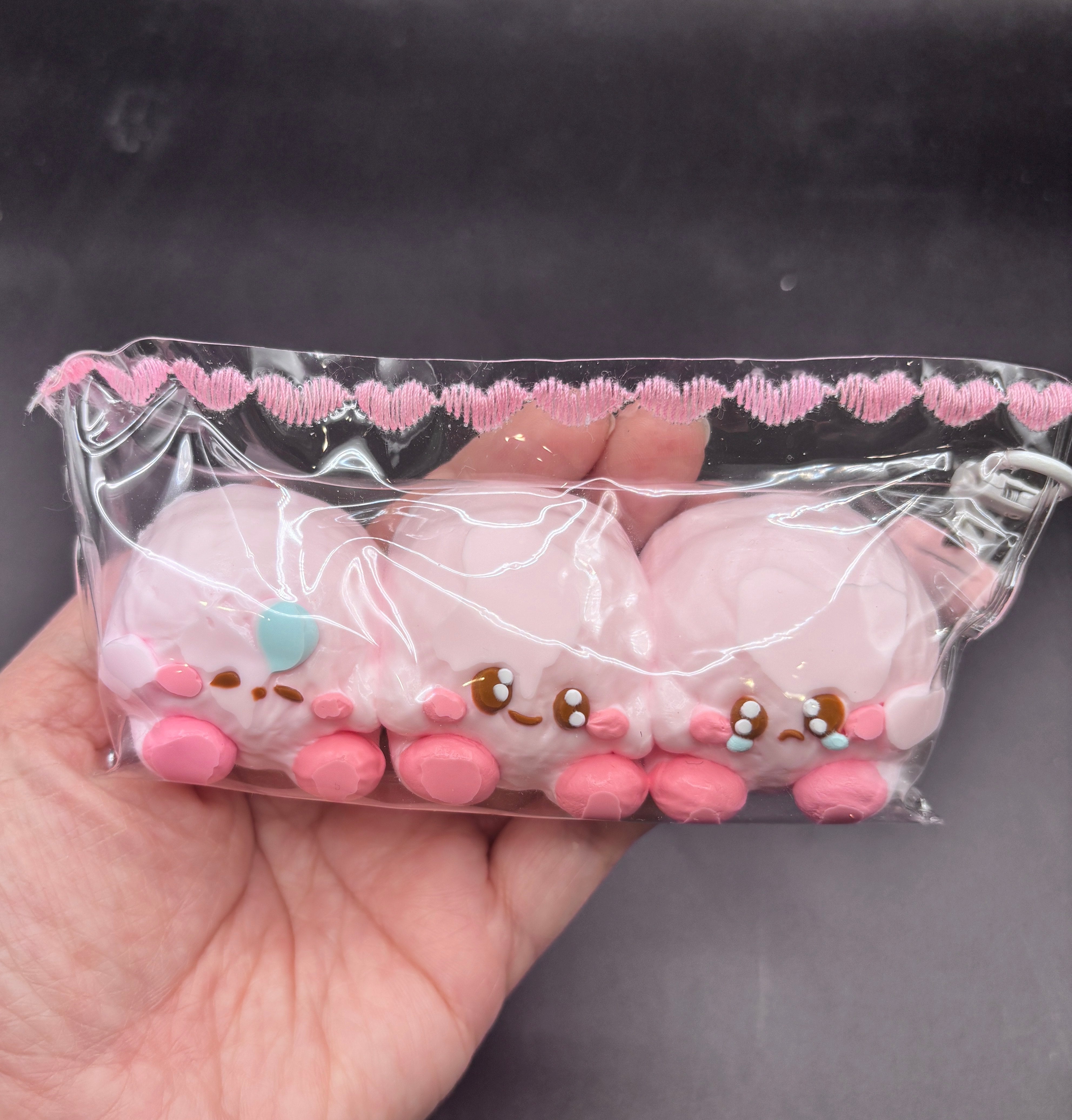 3 Kirby Taba Squishy Toy