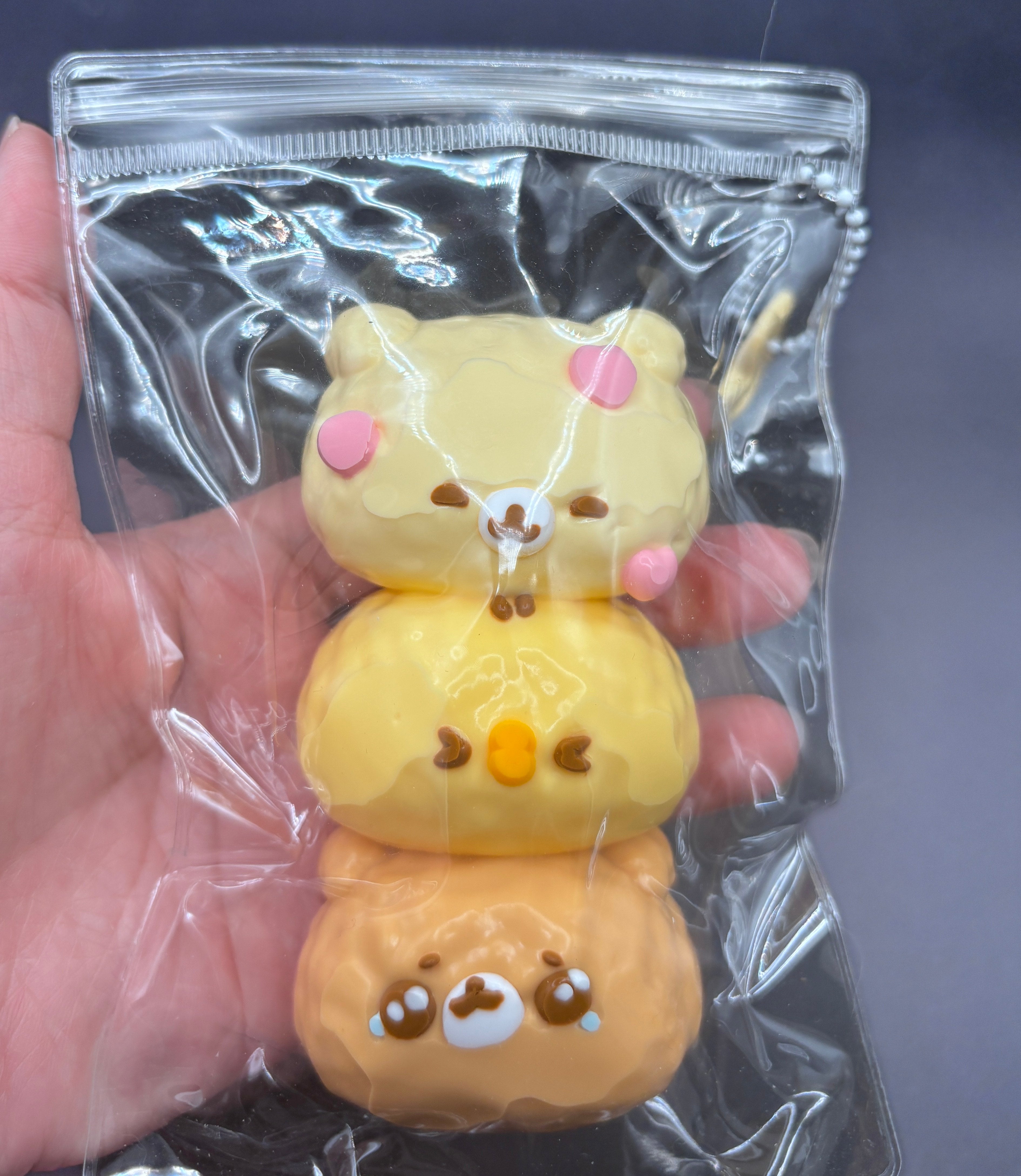 Pack of 3 soft animals Taba Squishy Toy