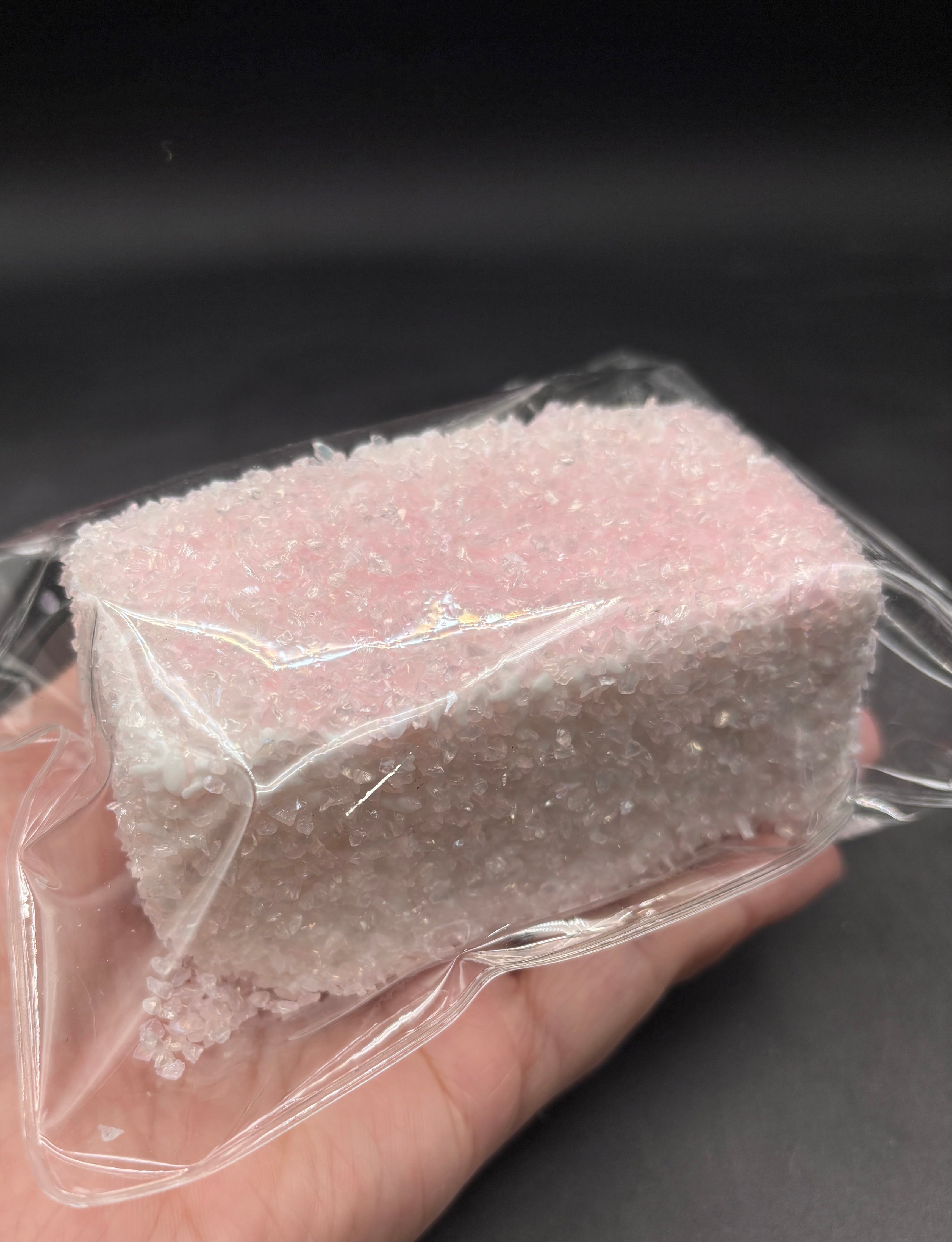 Large Crunchy Rice Ball Pink Taba Squishy