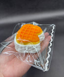 Cute kitty icecream waffle soft  taba squishy dated 12/7/25