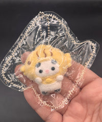 Cute mini bubu x food+sanrio keychain taba (choose)