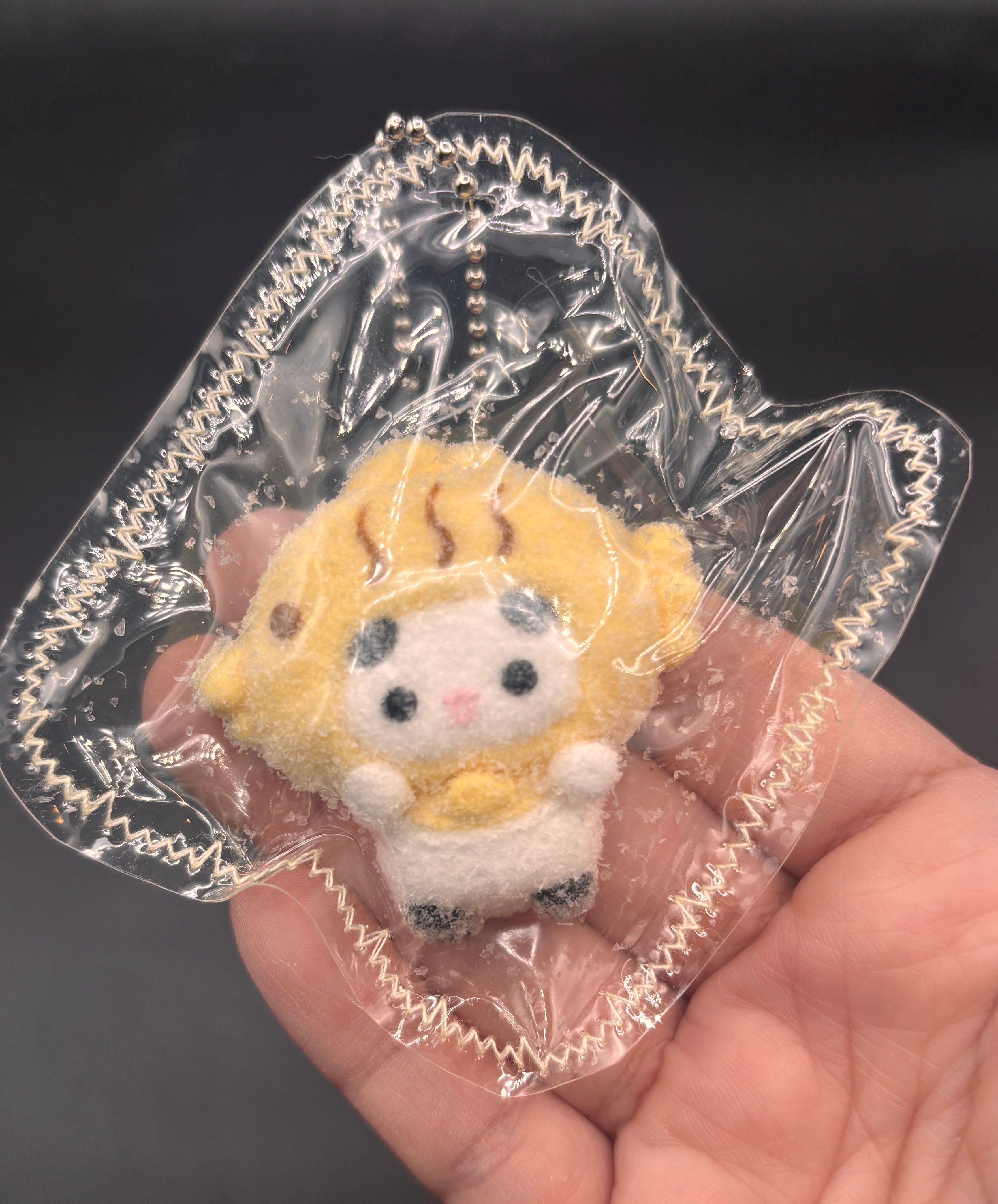 Cute mini bubu x food+sanrio keychain taba (choose)