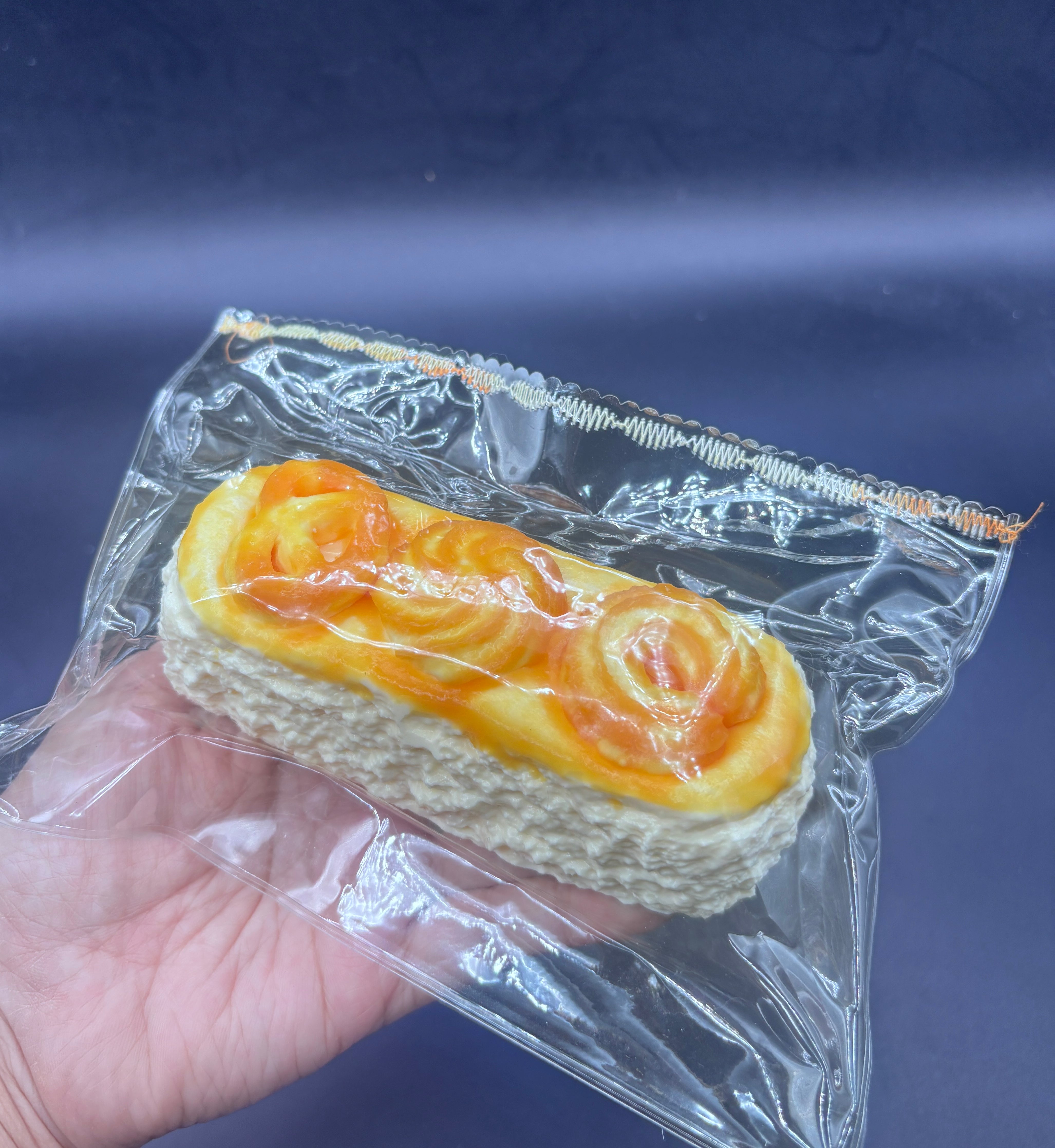 Large biscuit roll cake realistic taba squishy toy