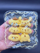 Pack of 6 pompompurin emojicons cute soft large   taba squishy