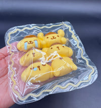 Pack of 6 pompompurin emojicons cute soft large   taba squishy