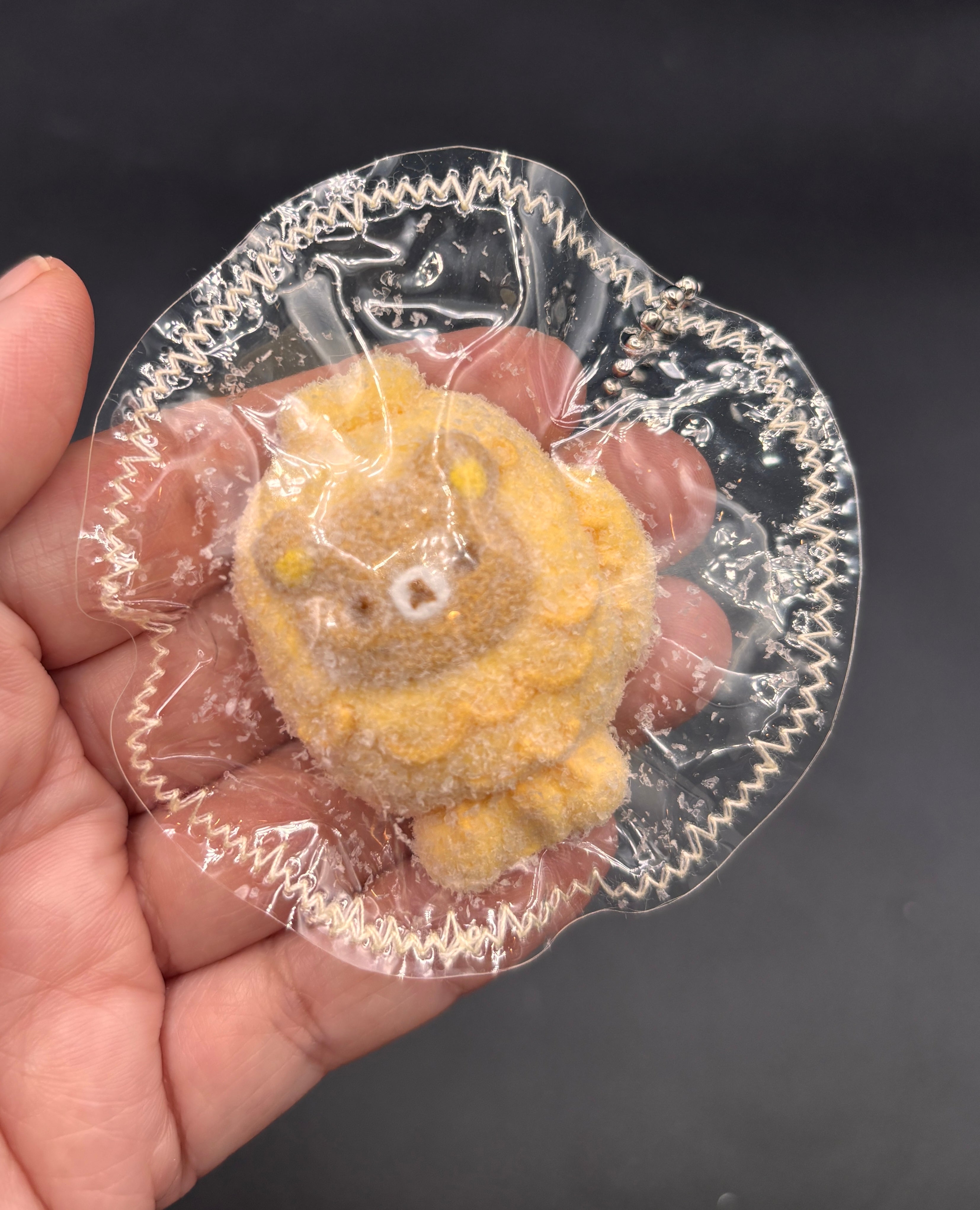 Rilakkuma taiyaki cute mini (flocked and unflocked)taba squishy