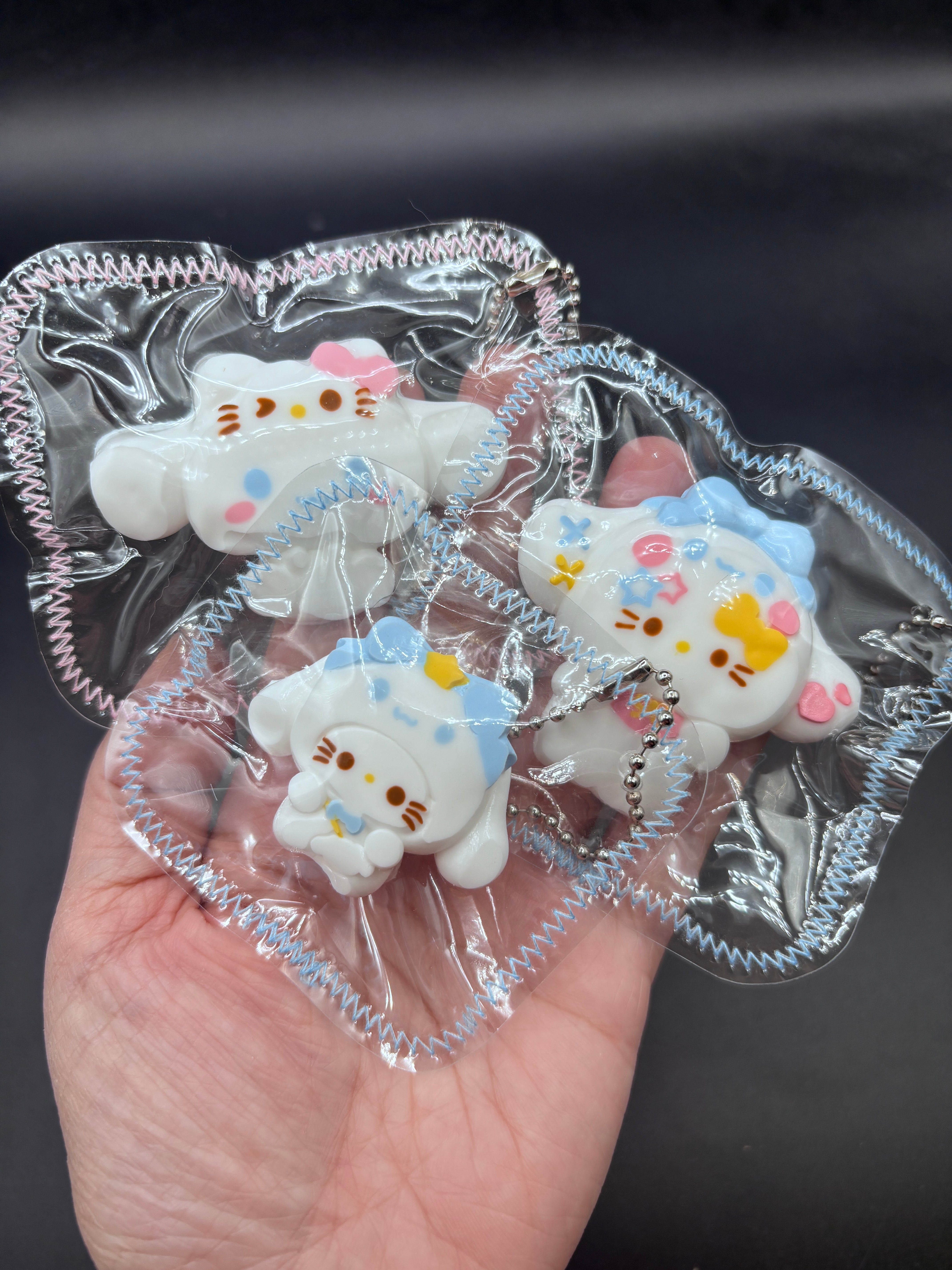 Detailed mini kittyxcinna collab (choose 1) taba keychain