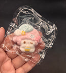 Random (1pc) mini taba squishy flocked!!