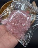 Clear small cat paw crystal crunchies soft (1pcs) taba squishy