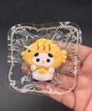 Cute mini bubu x food+sanrio keychain taba (choose)