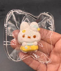 Mini keychain Miffy taba with glasses (choose)