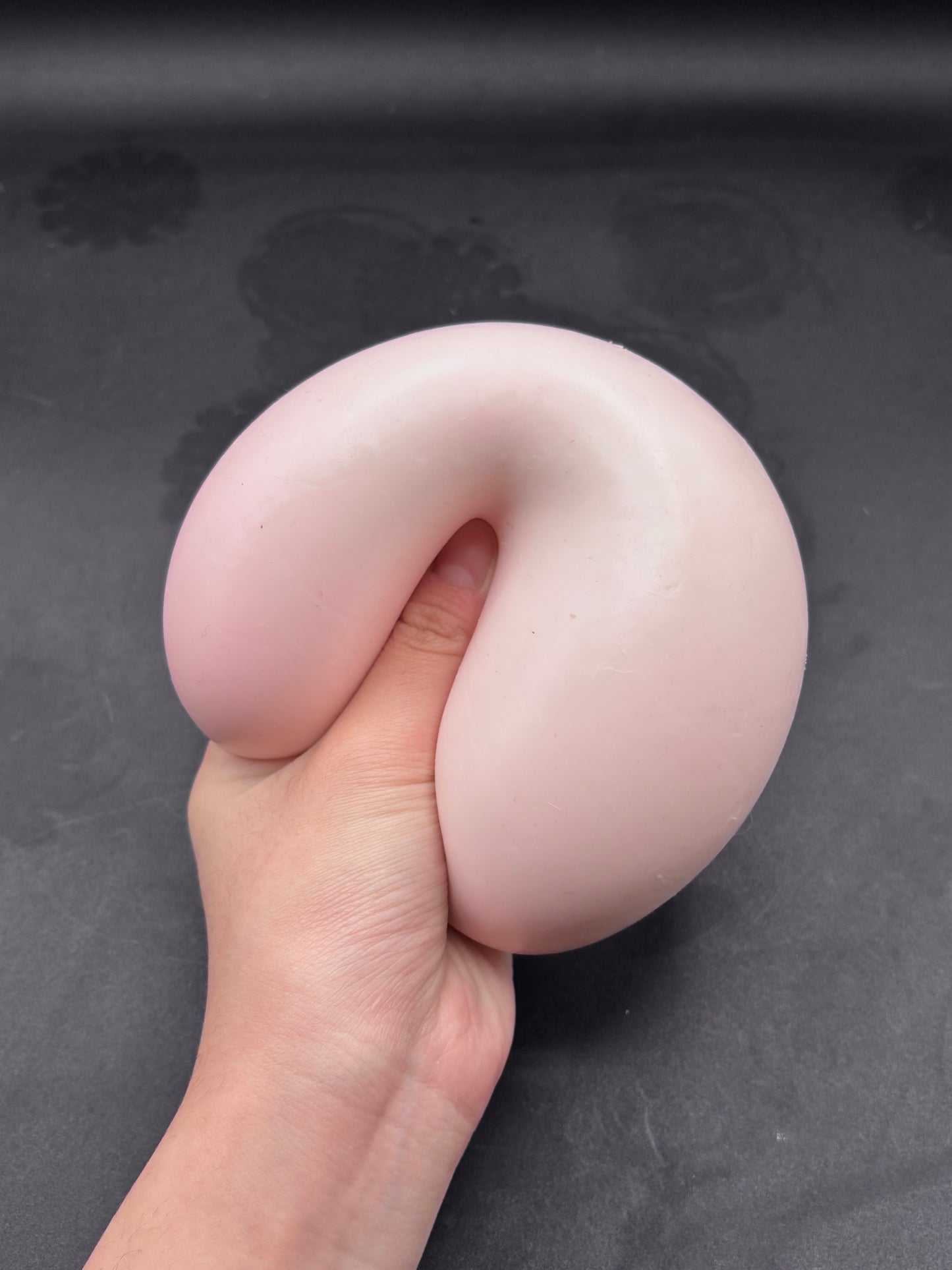 Super large soft moldable clay stressball pink