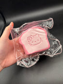 Large pink kitty toast cute soft