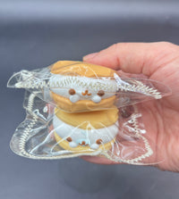 Pancake seal mini taba squishy keychain (choose)