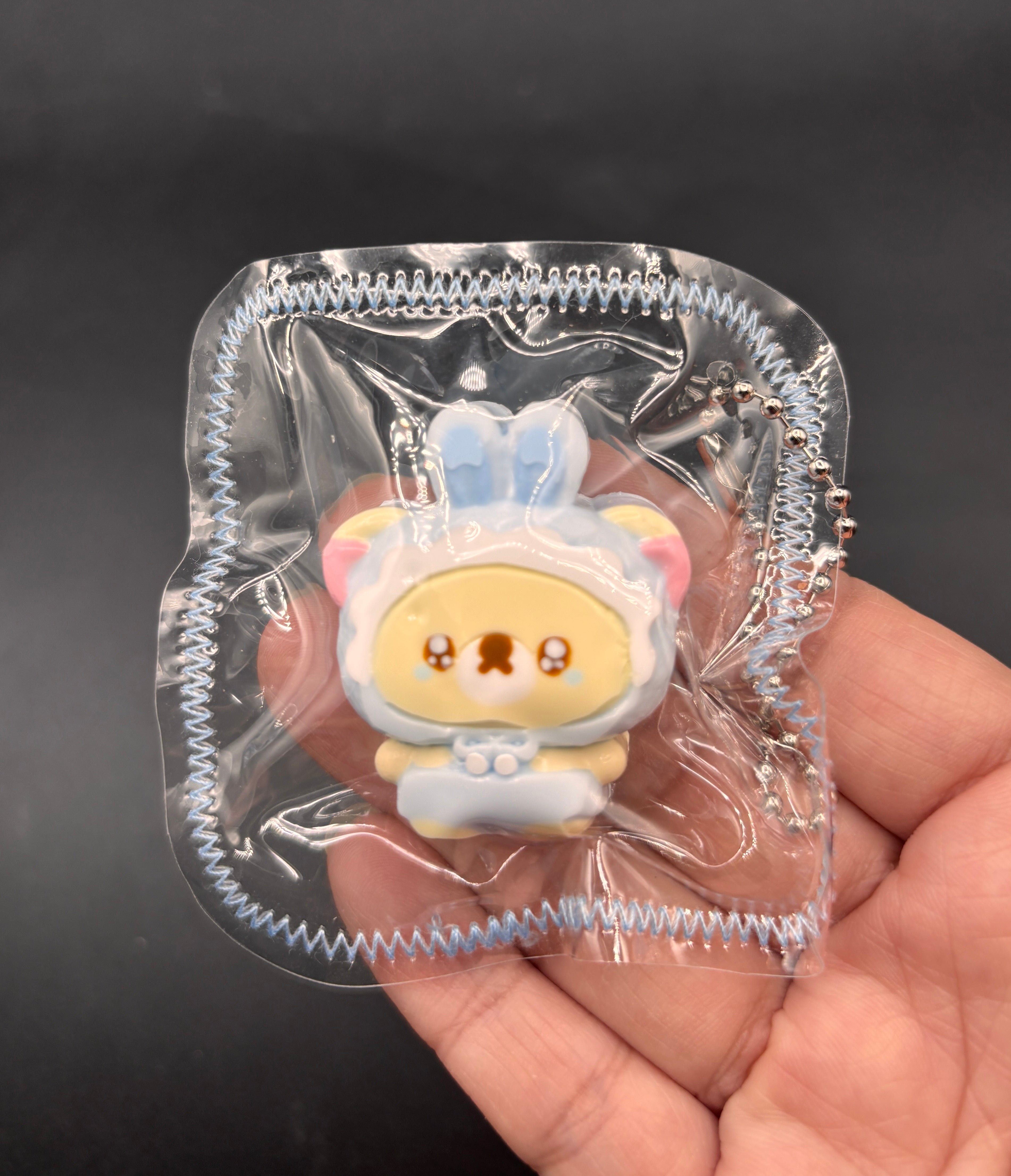 Cute baby bear a mini Taba keychain soft  taba squishy